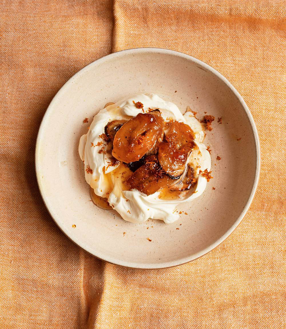 Nigel Slater’s midweek treat: bananas, honey, yoghurt