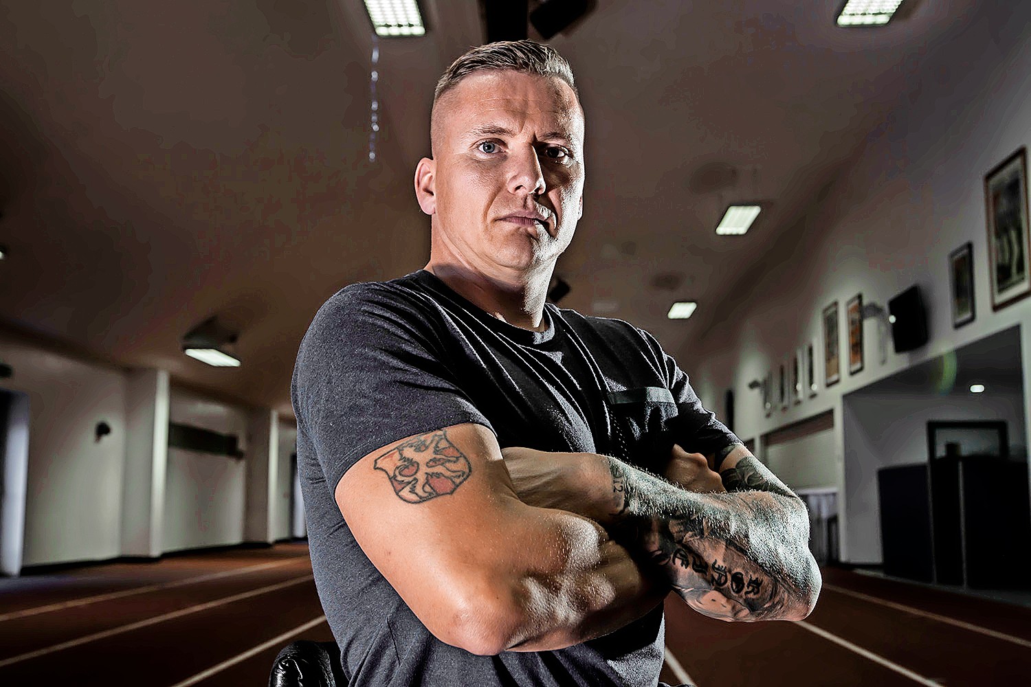 David Weir on his 26th consecutive London Marathon