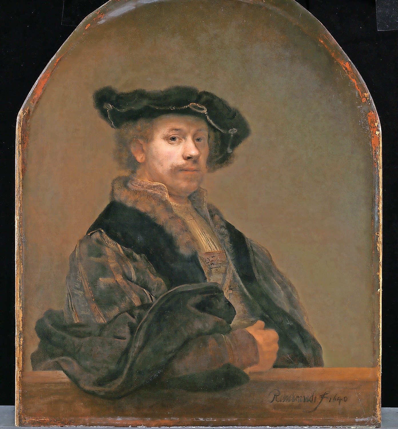 Rembrandt’s Self Portrait at the Age of 34, 1640