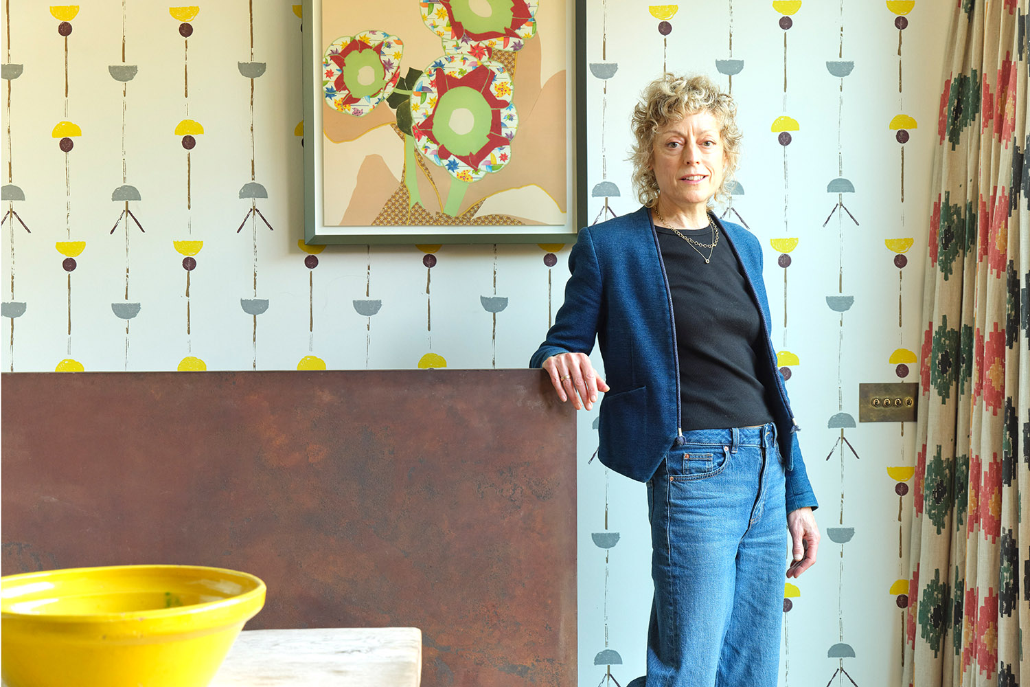 Inside the London home of artists Georgie Hopton and Gary Hume