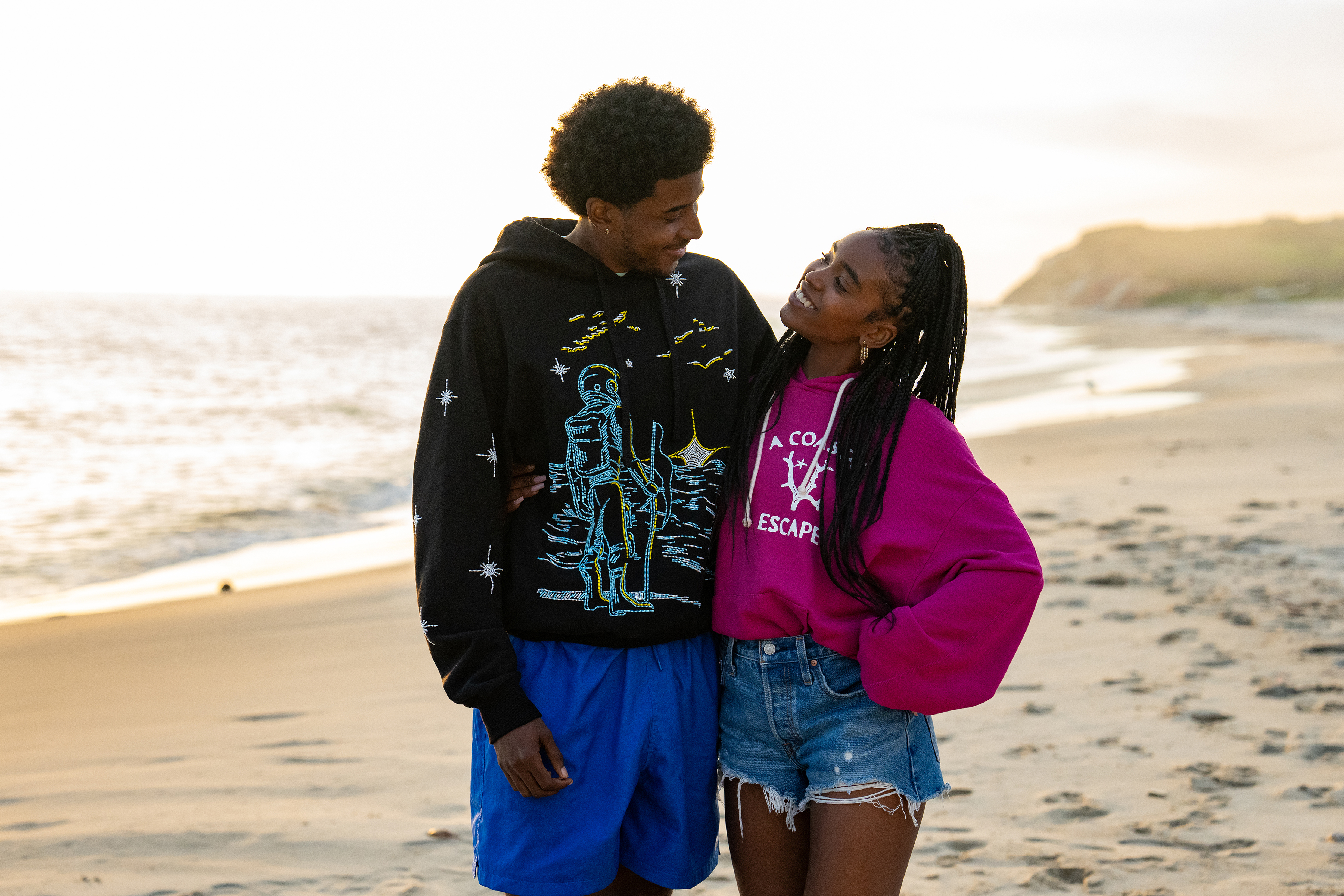 ‘Euphoria with added learning moments’: Michael Cooper Jr and Lovie Simone in Forever.