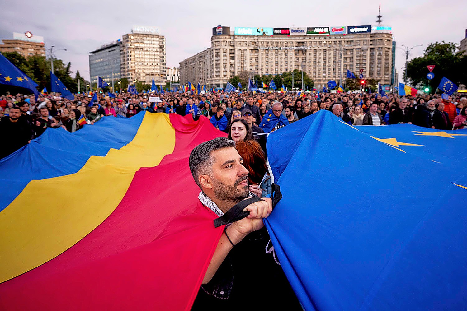 ‘A danger to democracy’: Romania’s answer to Trump eyes p...