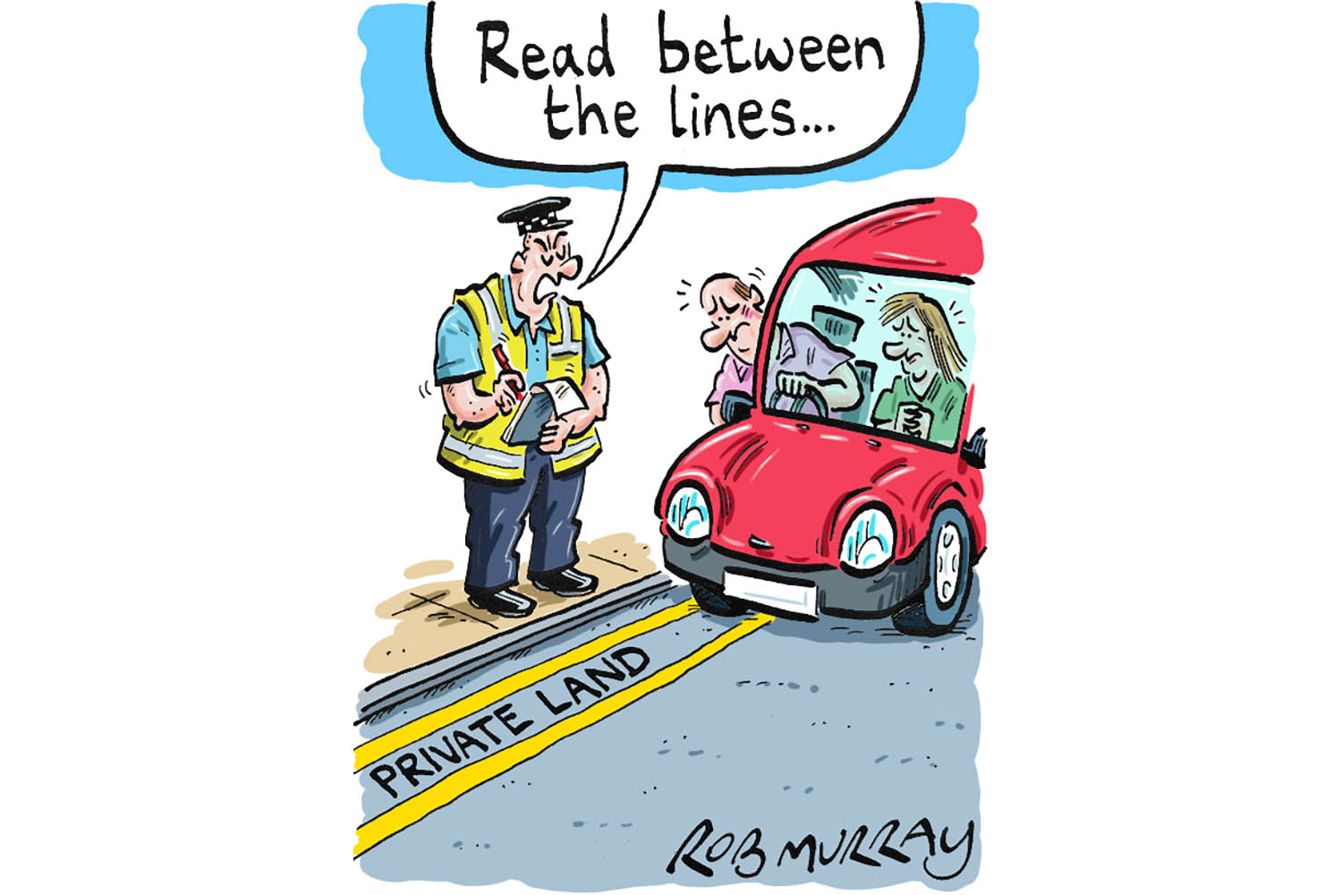 Your problems: can a shop car park ignore the Highway Code?
