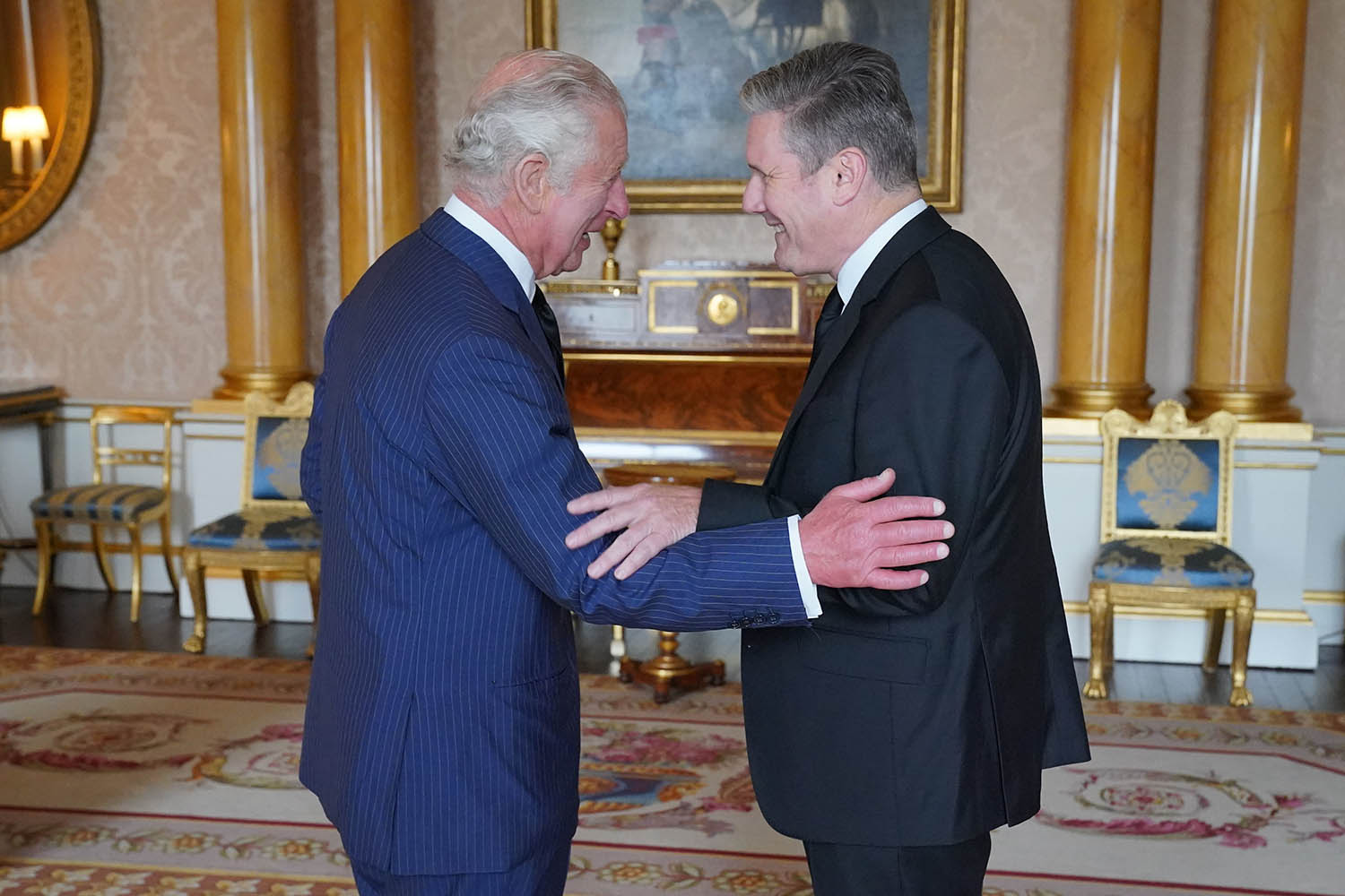 The odd couple: Keir and the King