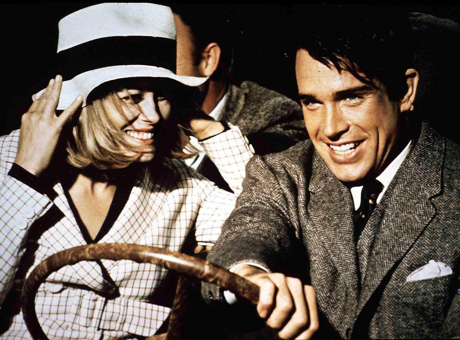 Faye Dunaway and Warren Beatty in Bonnie and Clyde