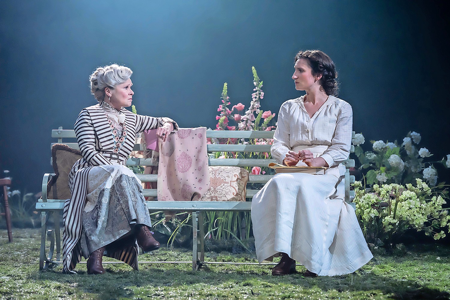 Imelda Staunton and daughter light up brothel drama