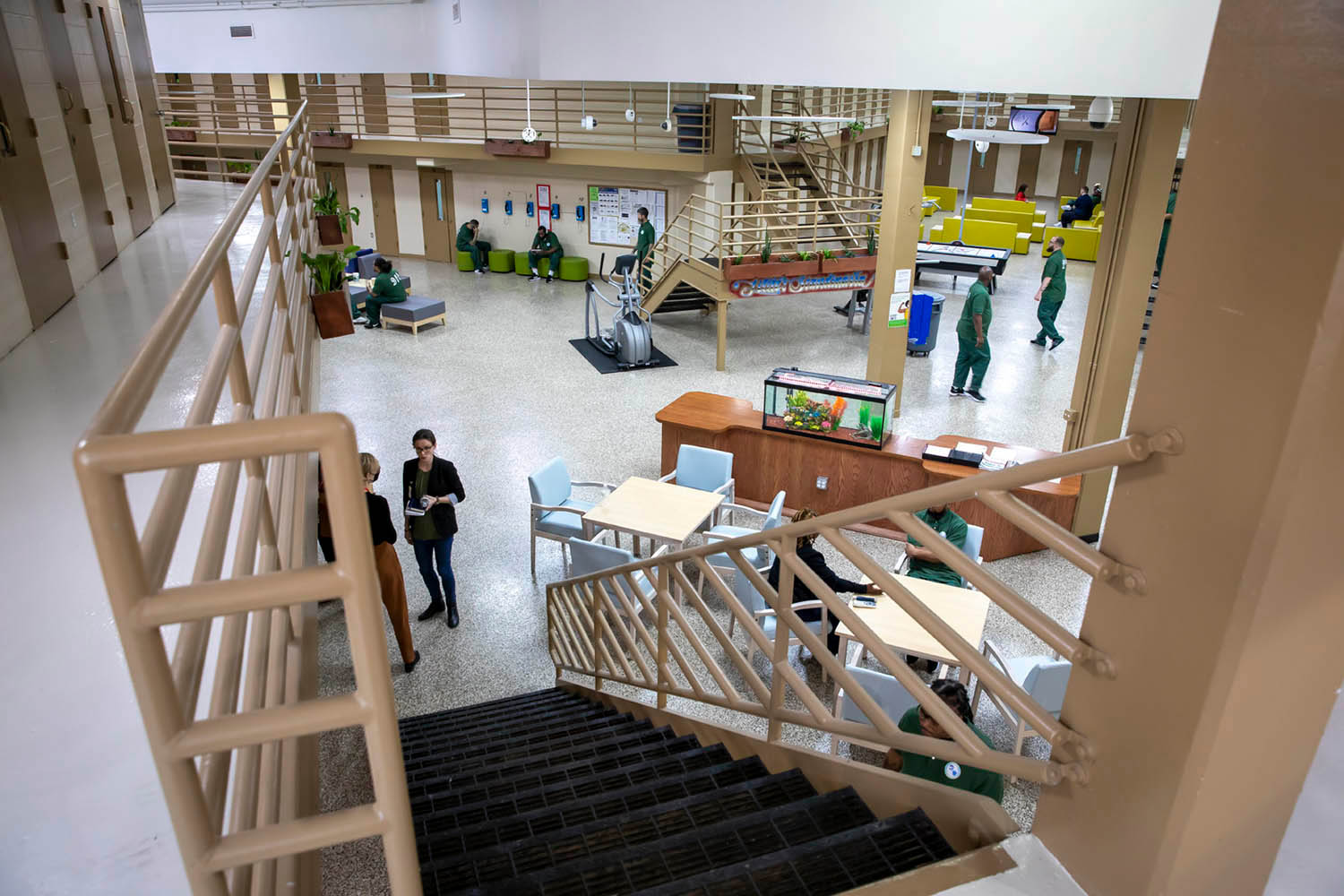 Two crisis-hit prisons get a ‘Scandi beige’ conversion