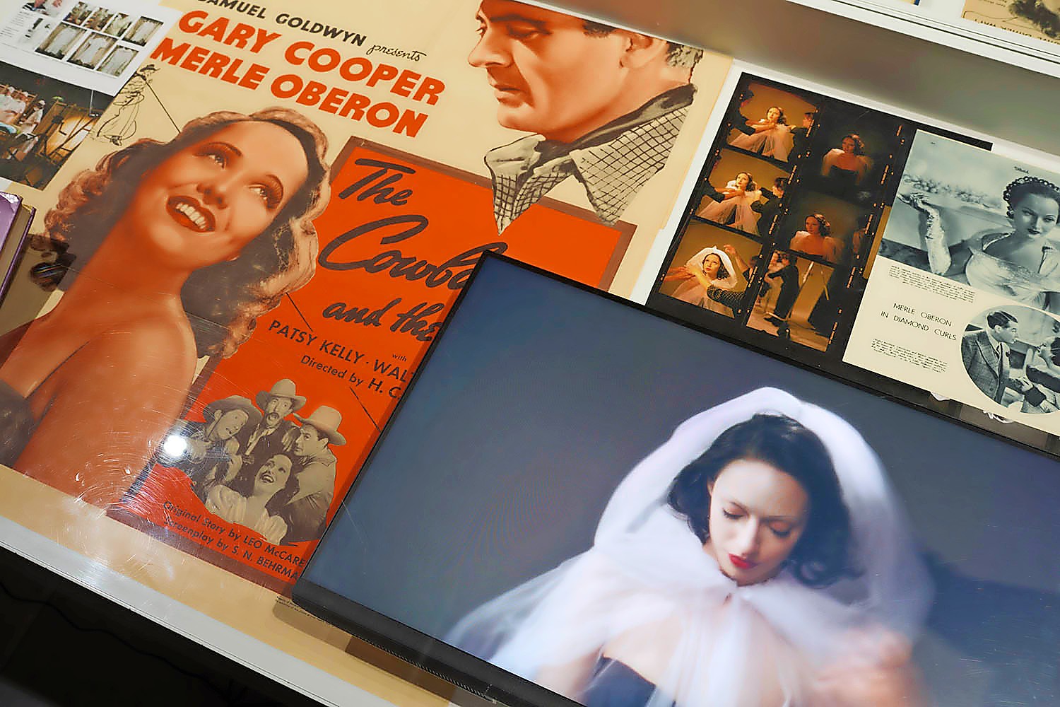 Oberon memorabilia on display at Matt’s Gallery