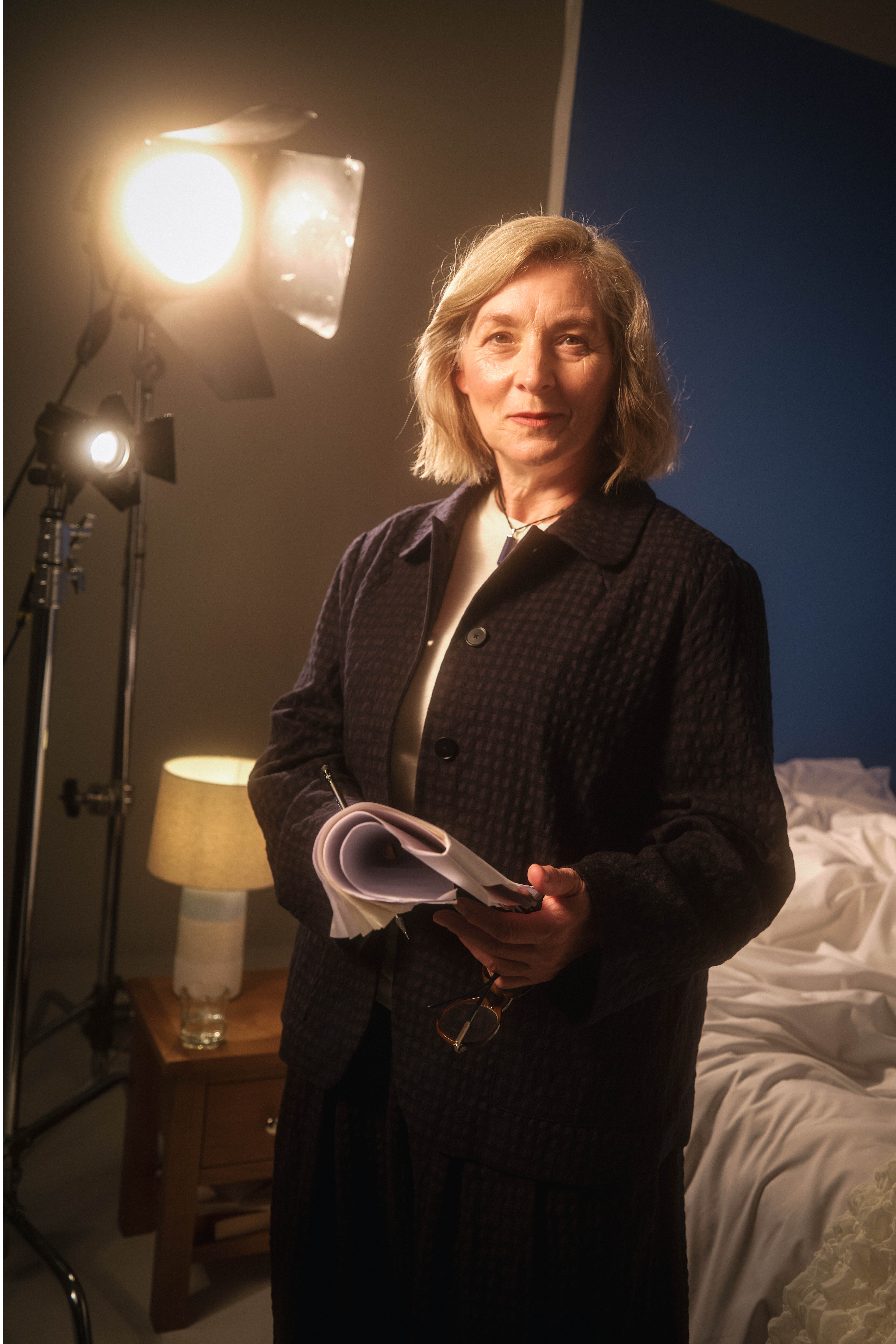 ‘The shift has been joyous within the industry’: Ita O’Brien wears jacket, T-shirt and trousers by Toast