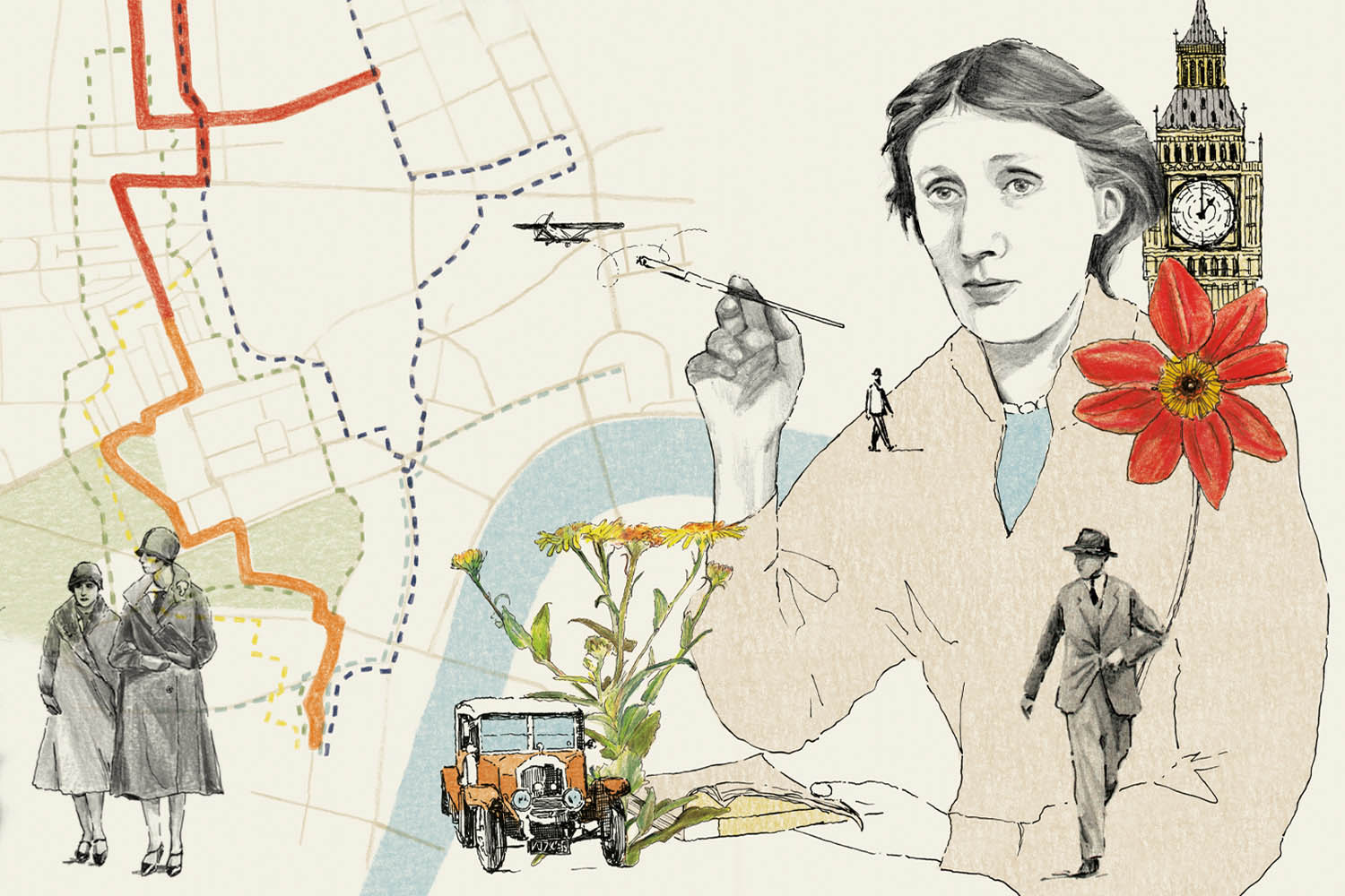 In the footsteps of Mrs Dalloway: taking to the street to celebrate Virginia Woolf