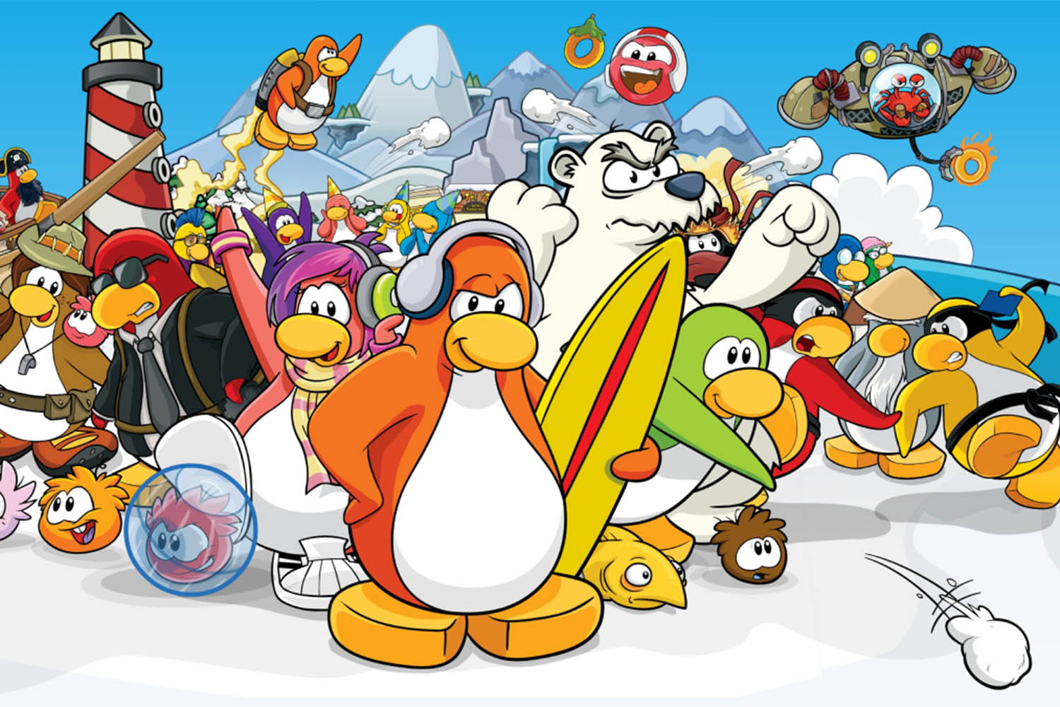I miss Club Penguin and the noughties internet