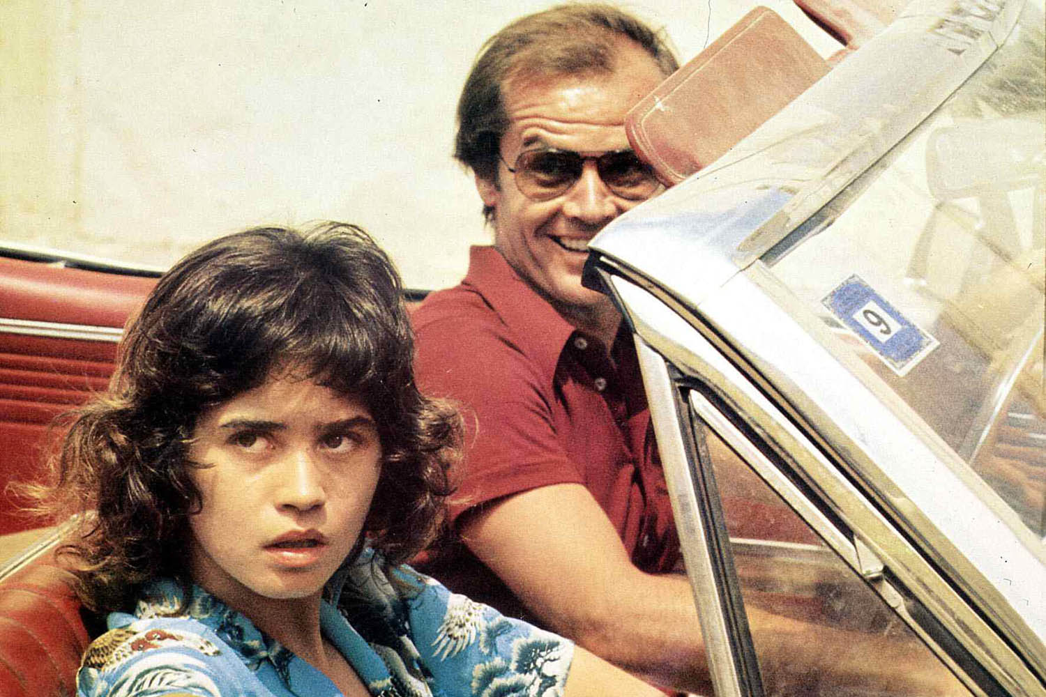 With Jack Nicholson in The Passenger (1975), a film she preferred to talk about