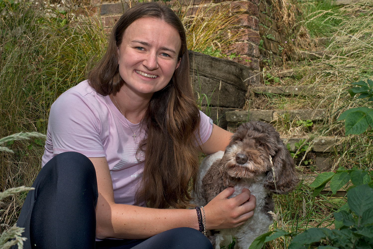 Barbora Krejčíková and Teddy the cockapoo: the bond that built a Wimbledon champion