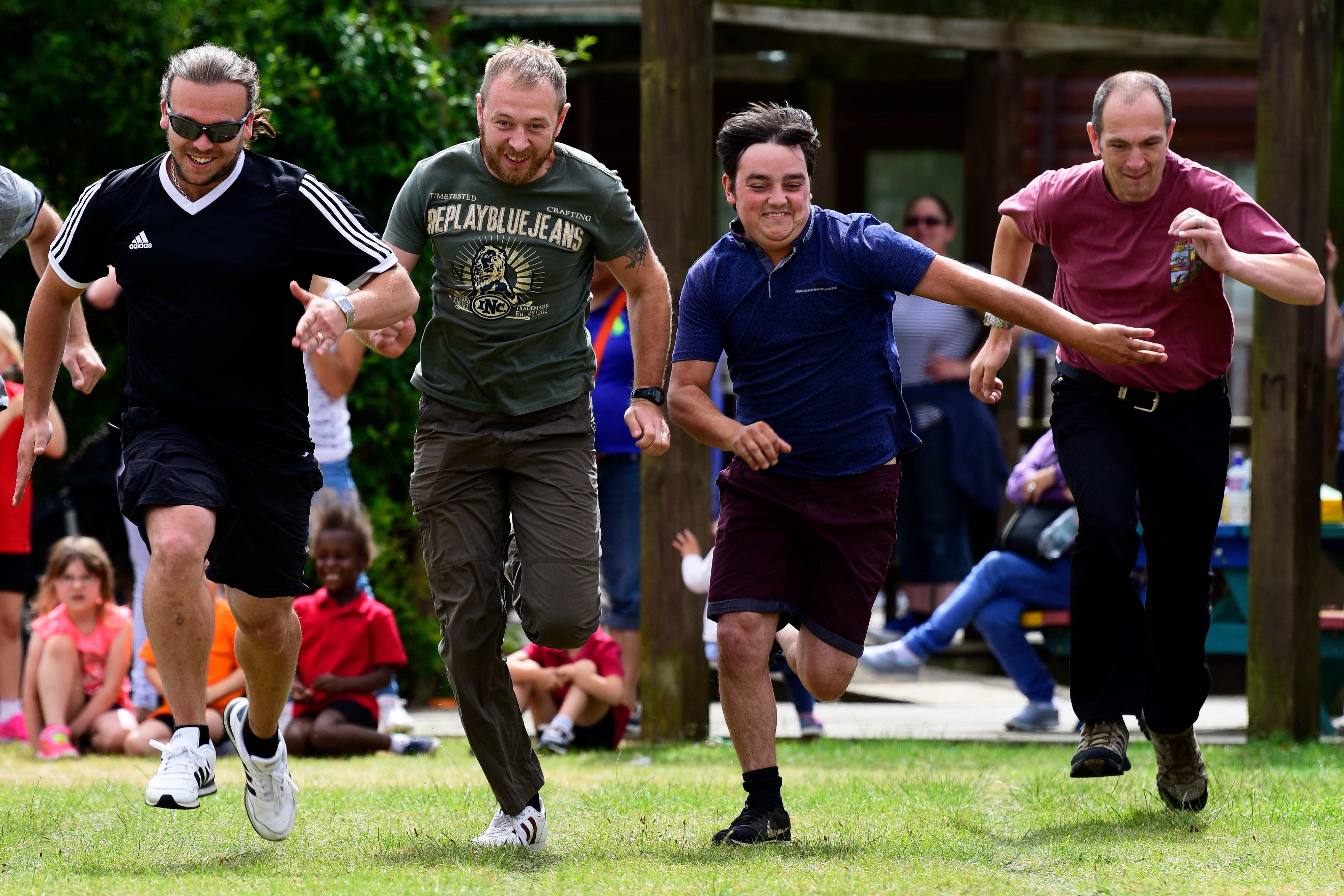 ‘Sports day had been delightful up to the point the parents had to race…’