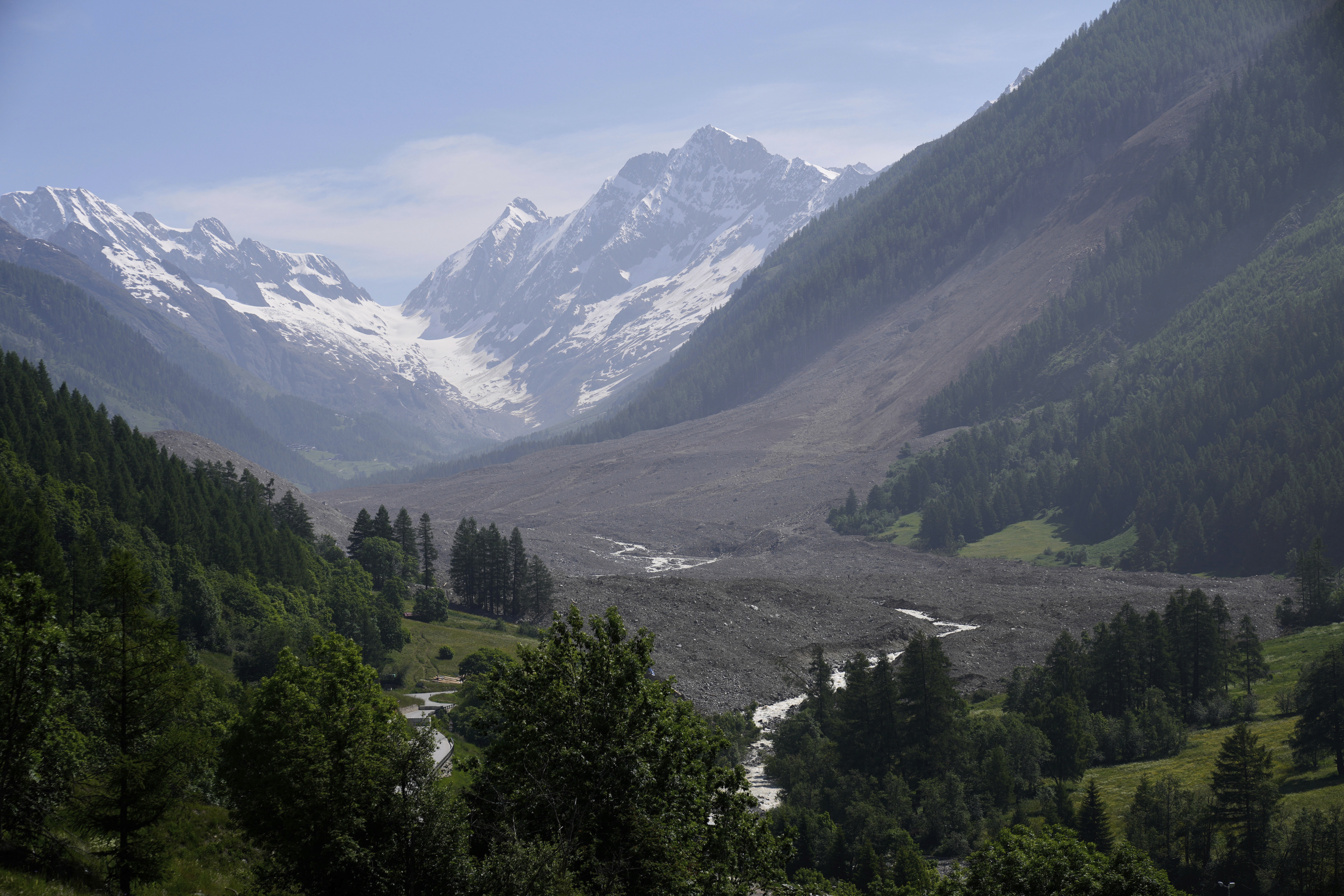 The Alps are melting – and never faster than now