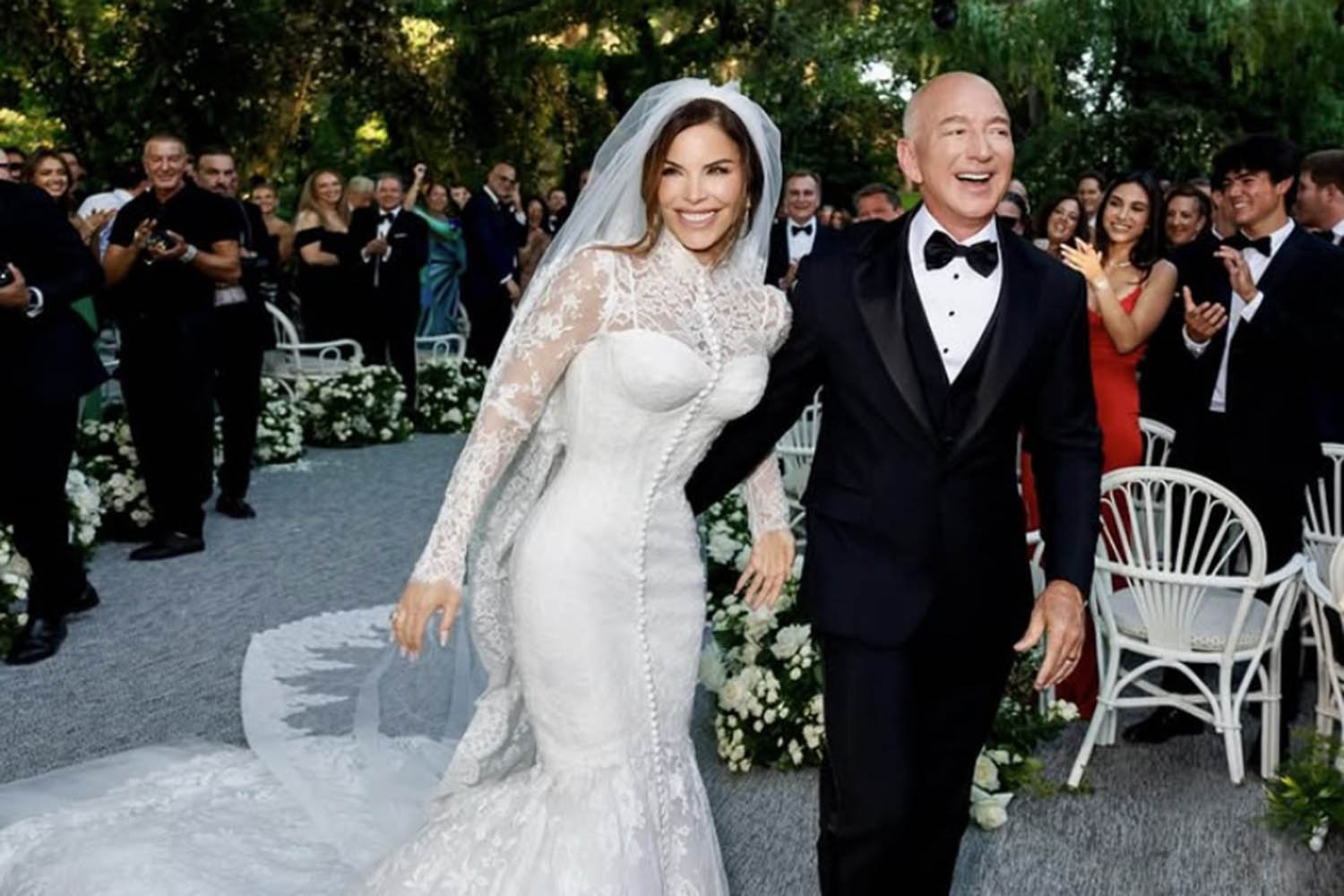 In pictures: Bookseller gets hitched