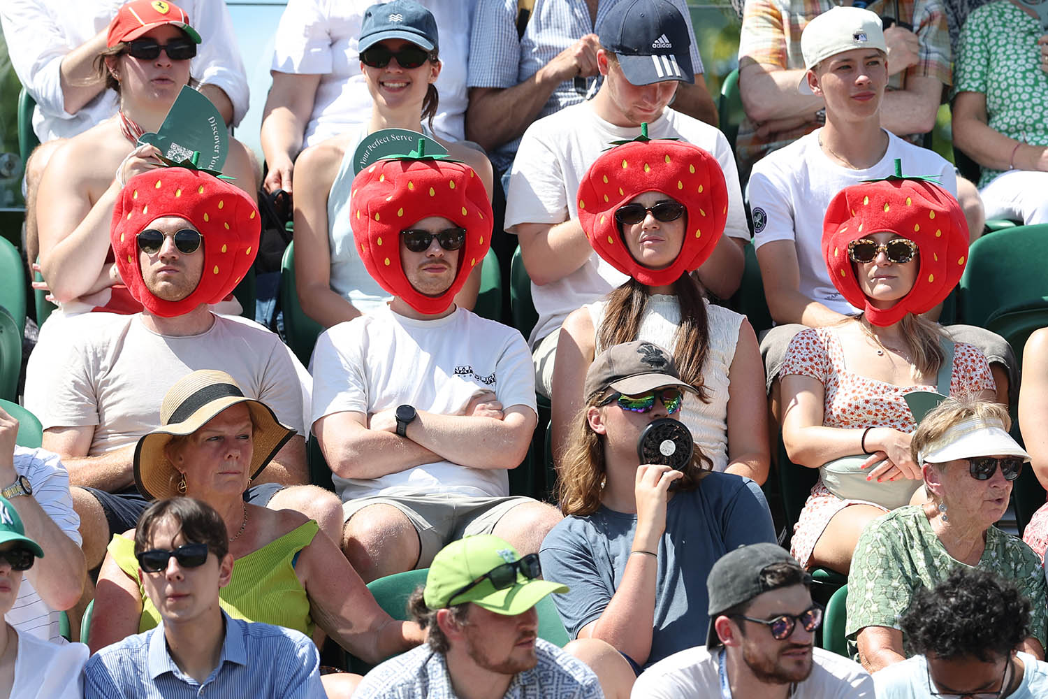 The Wimbledon Effect?  Pah! New balls please