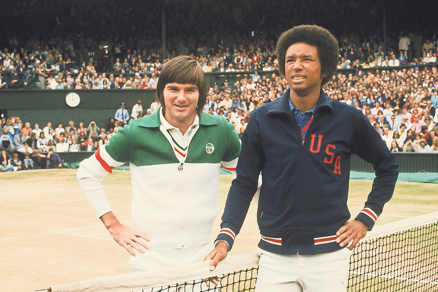 A look to the past...Ashe v Connors at the All England Club