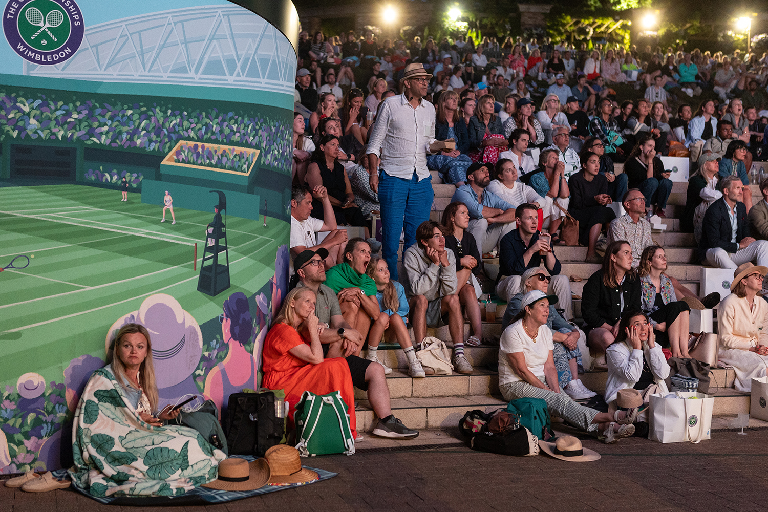 No rest day for the Wimbledon crowd