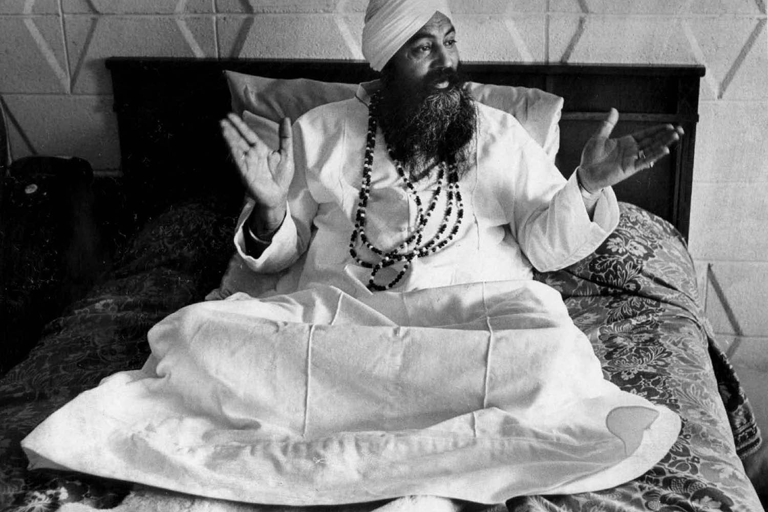 Yogi Bhajan, who died in 2004, after which allegations of sexual abuse emerged