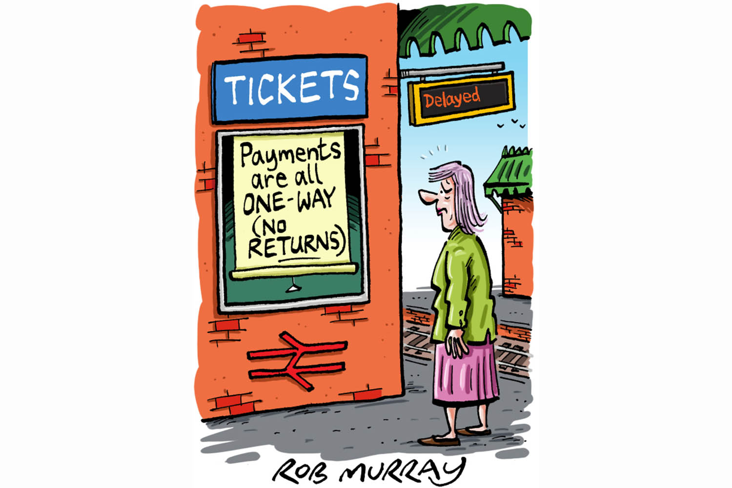 Your problems: Delayed for an hour – then denied a refund