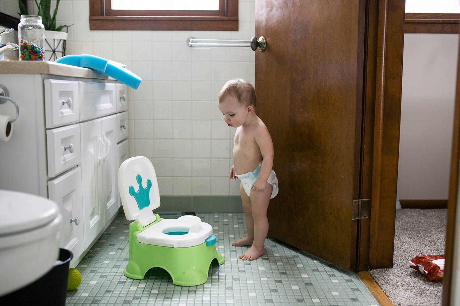 ‘My daughter is a steel-willed potty refusenik’