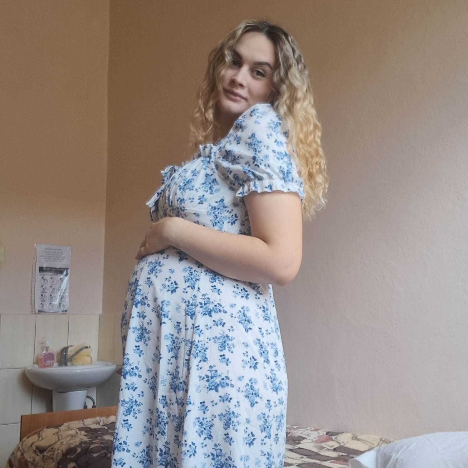 Pregnant, panicking… then the bomb struck