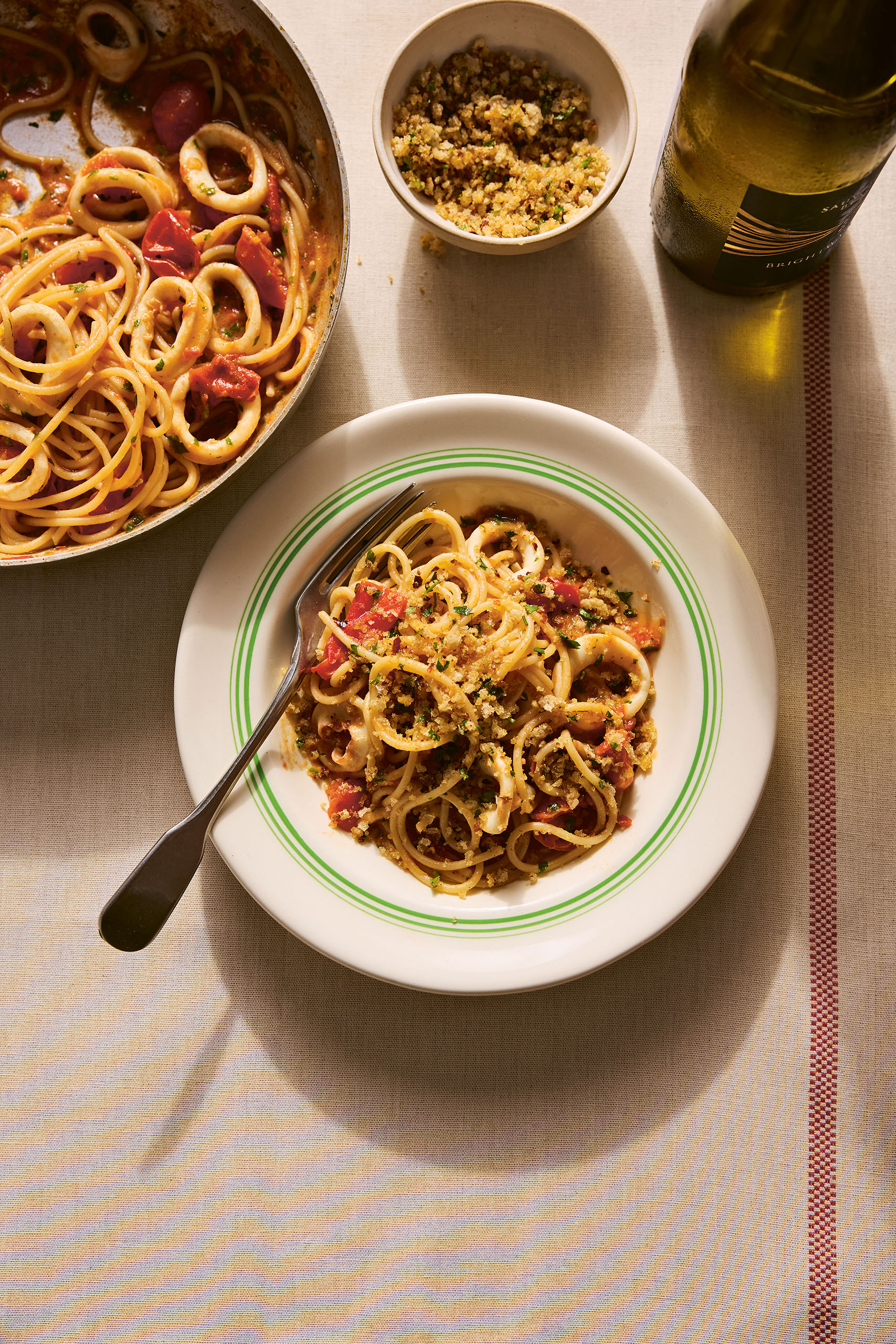 Speedy spaghetti: recipes from Mateo Zielonka