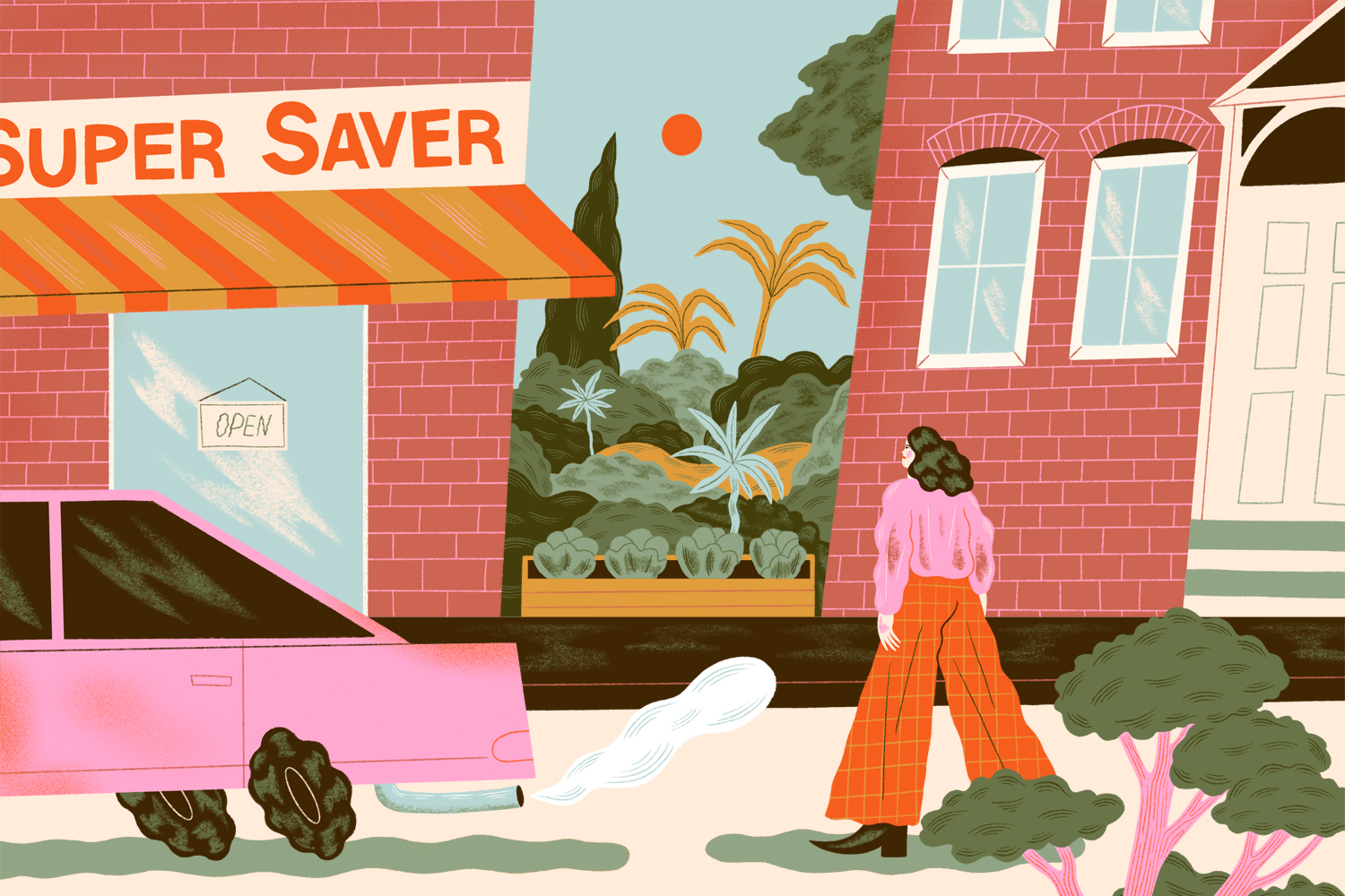 ‘Community gardens meant I was late to the library’