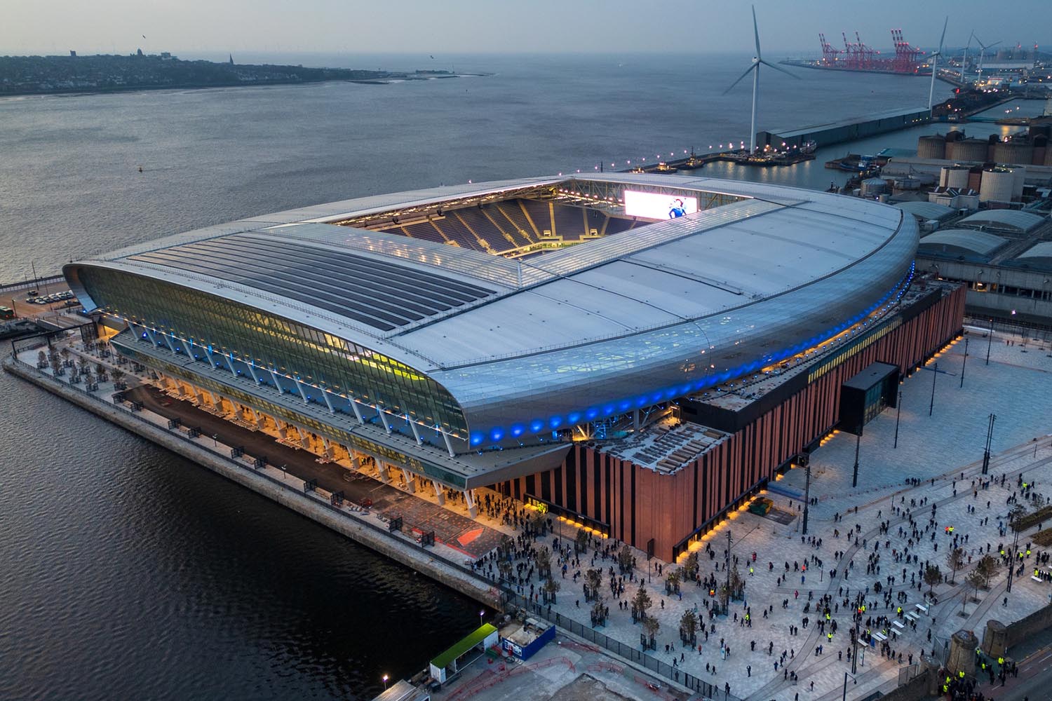 Inside Everton’s controversial new stadium