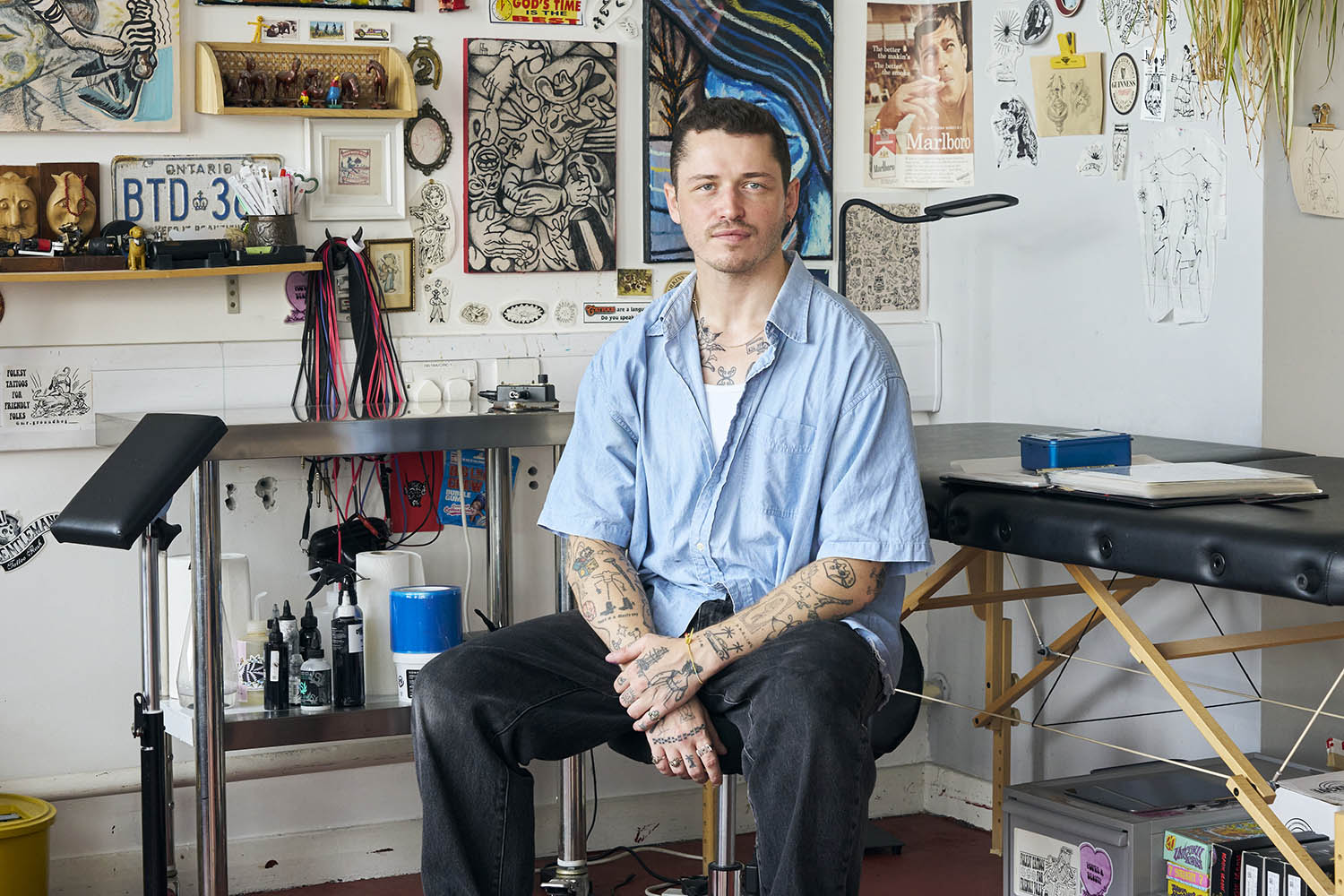 The secret life of a tattoo parlour