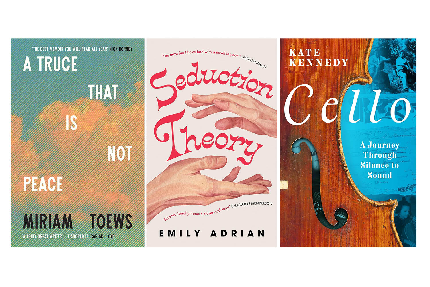 Books in brief: A Truce That Is Not Peace, Seduction Theory and Cello