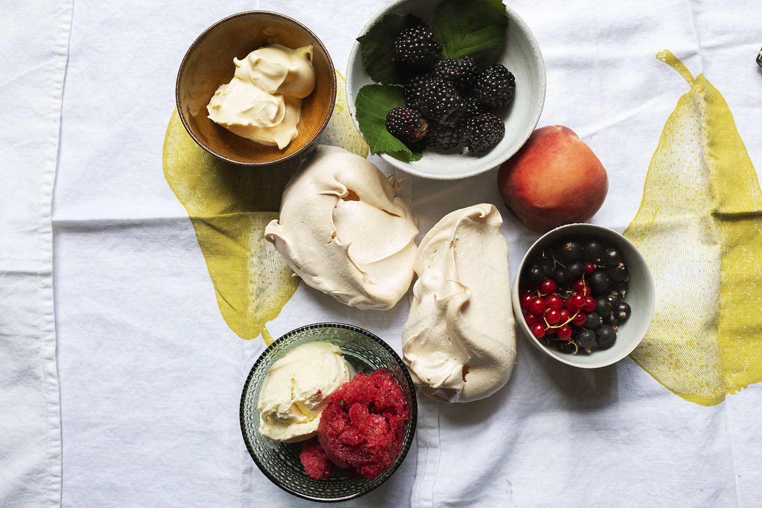 Kitchen diary: a glorious blackcurrant meringue sundae
