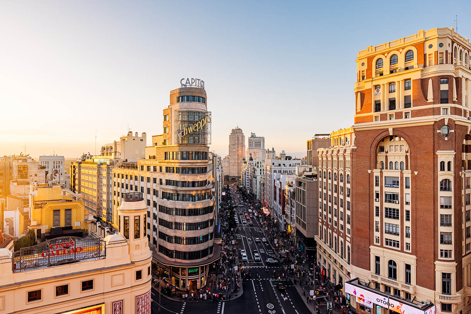 Just visiting: Madrid