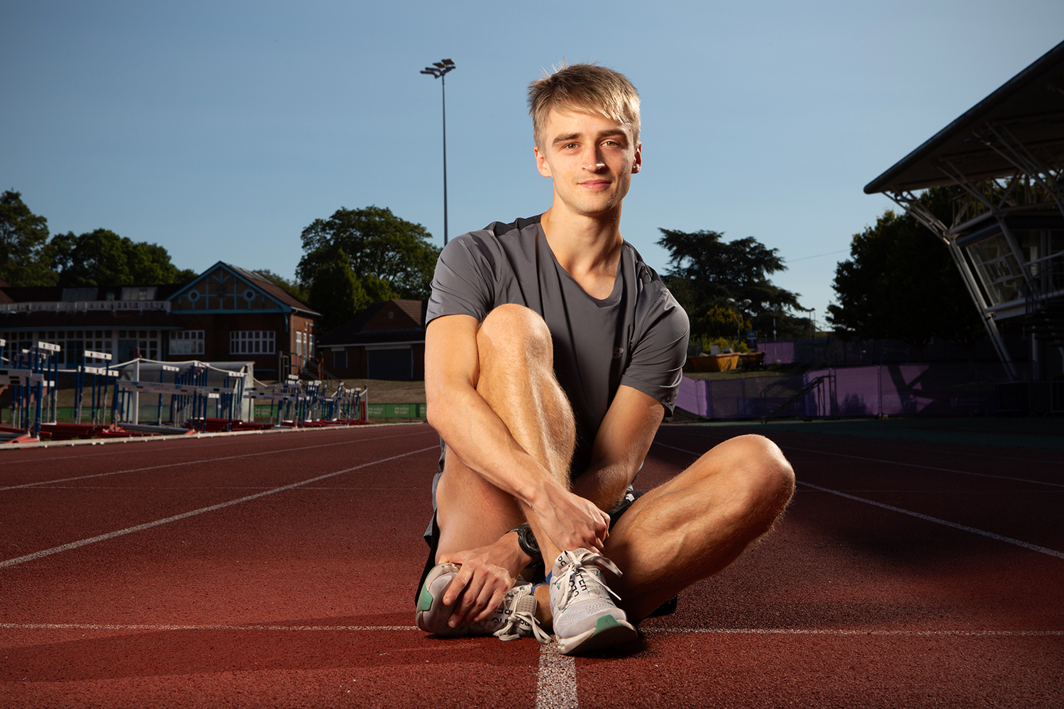 Seamus Derbyshire sashays towards track stardom