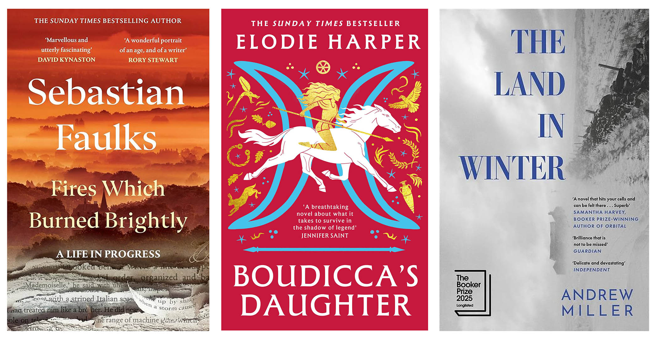 Fires Which Burned Brightly, Boudicca’s Daughter and more
