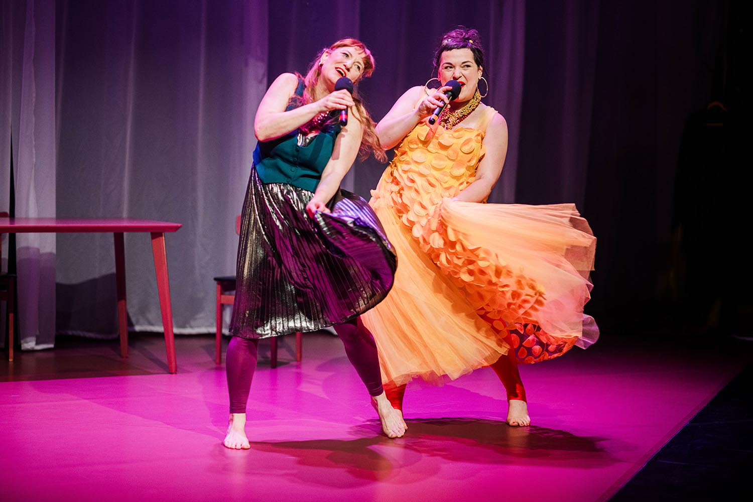 When dance becomes theatre