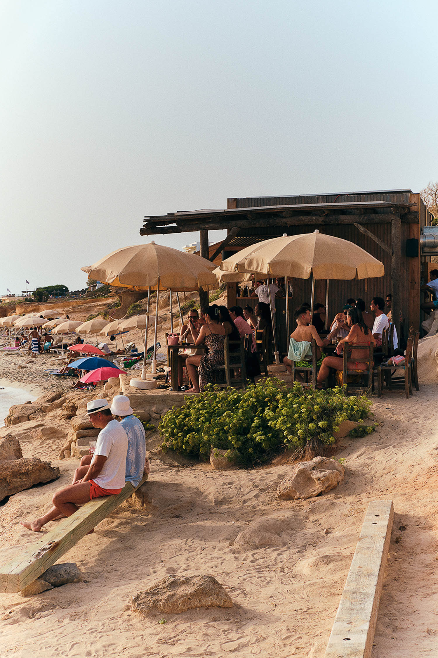 ‘A sense of peace’: diners on the beach at Xiringuito Bartolo