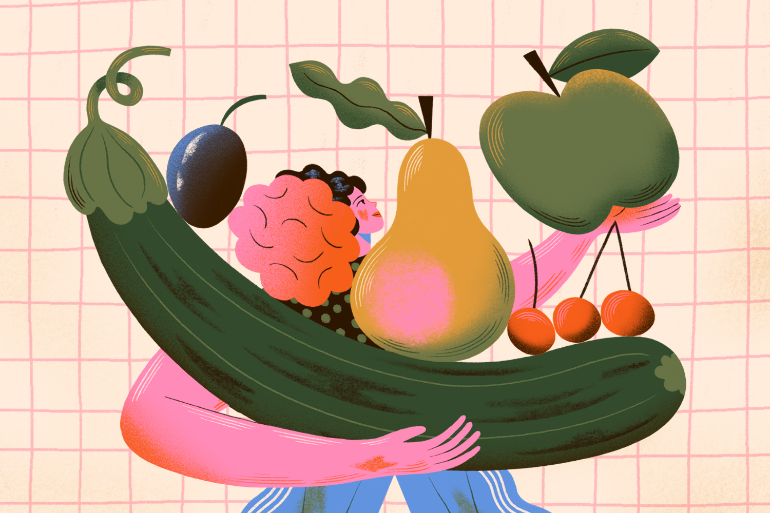 An overabundance of fruit in the allotment leads to a failure of restraint