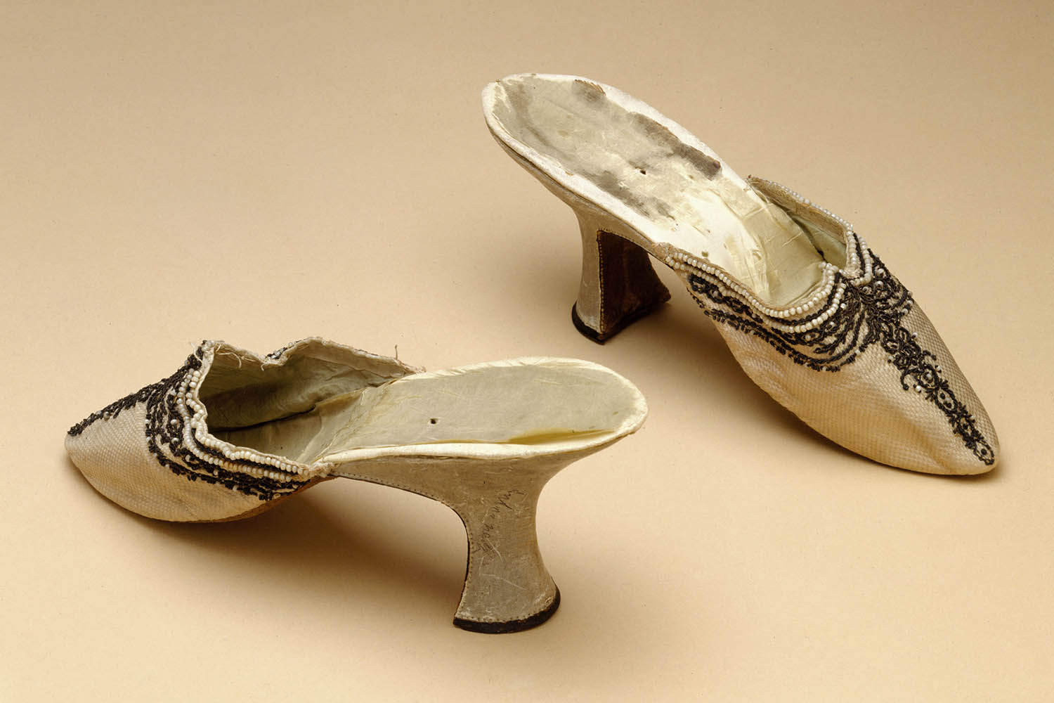 One of Marie Antoinette’s many pairs of silk shoes