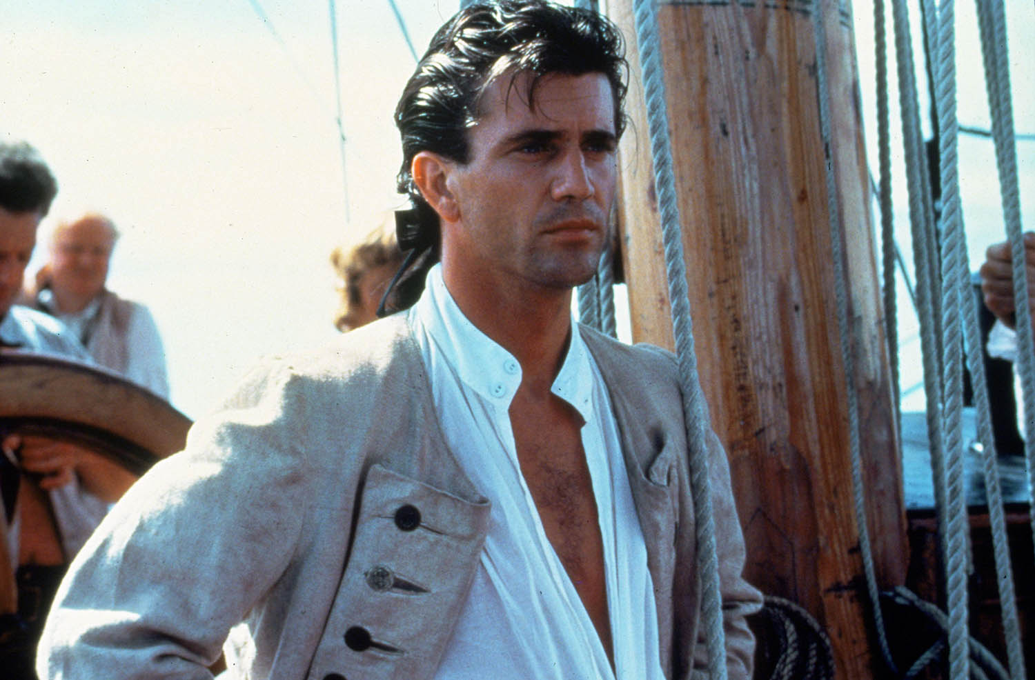 Mel Gibson as Fletcher Christian in 1984’s The Bounty