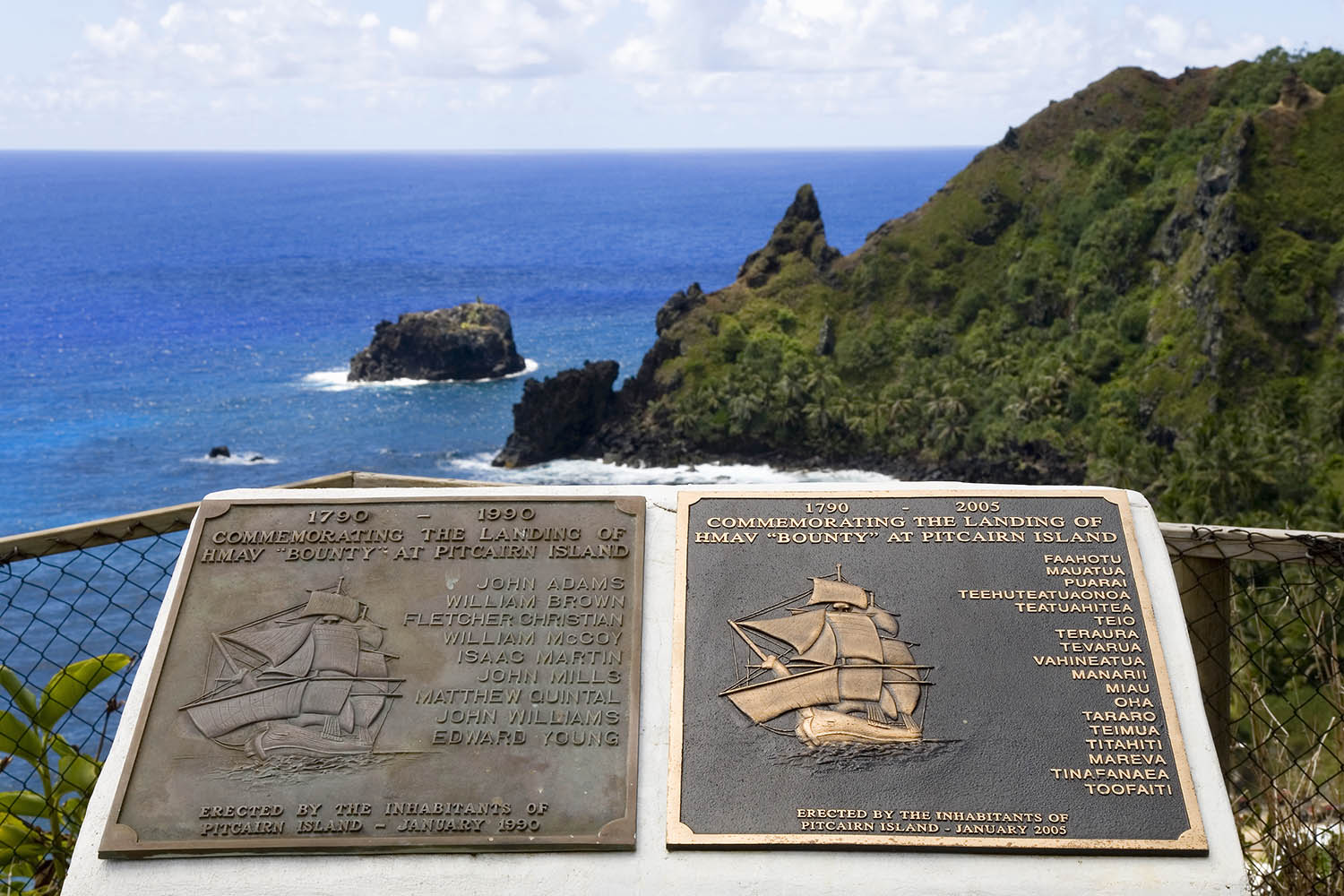 Commemorative plaques