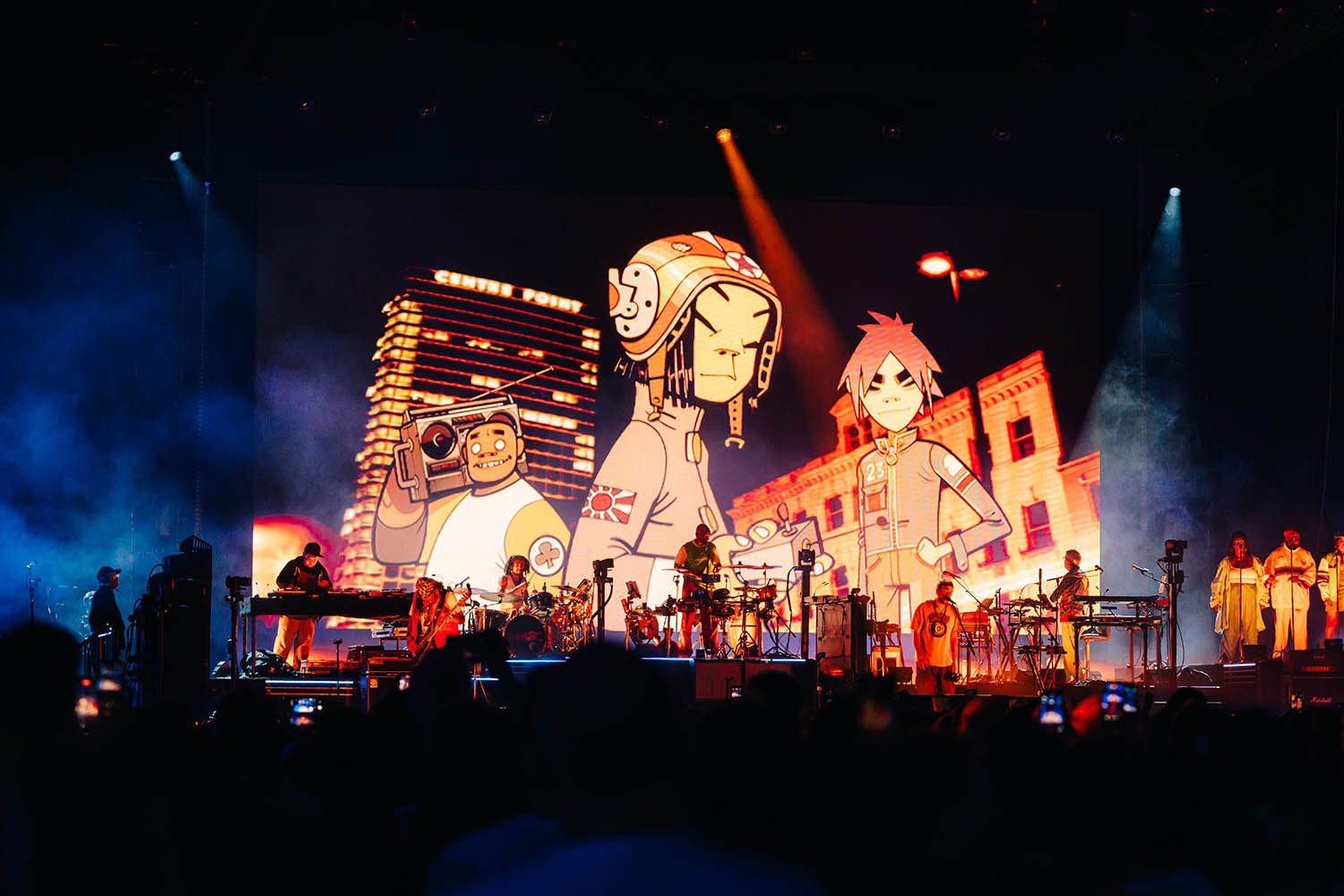Gorillaz stun in star-studded show of lush visuals and borderless music