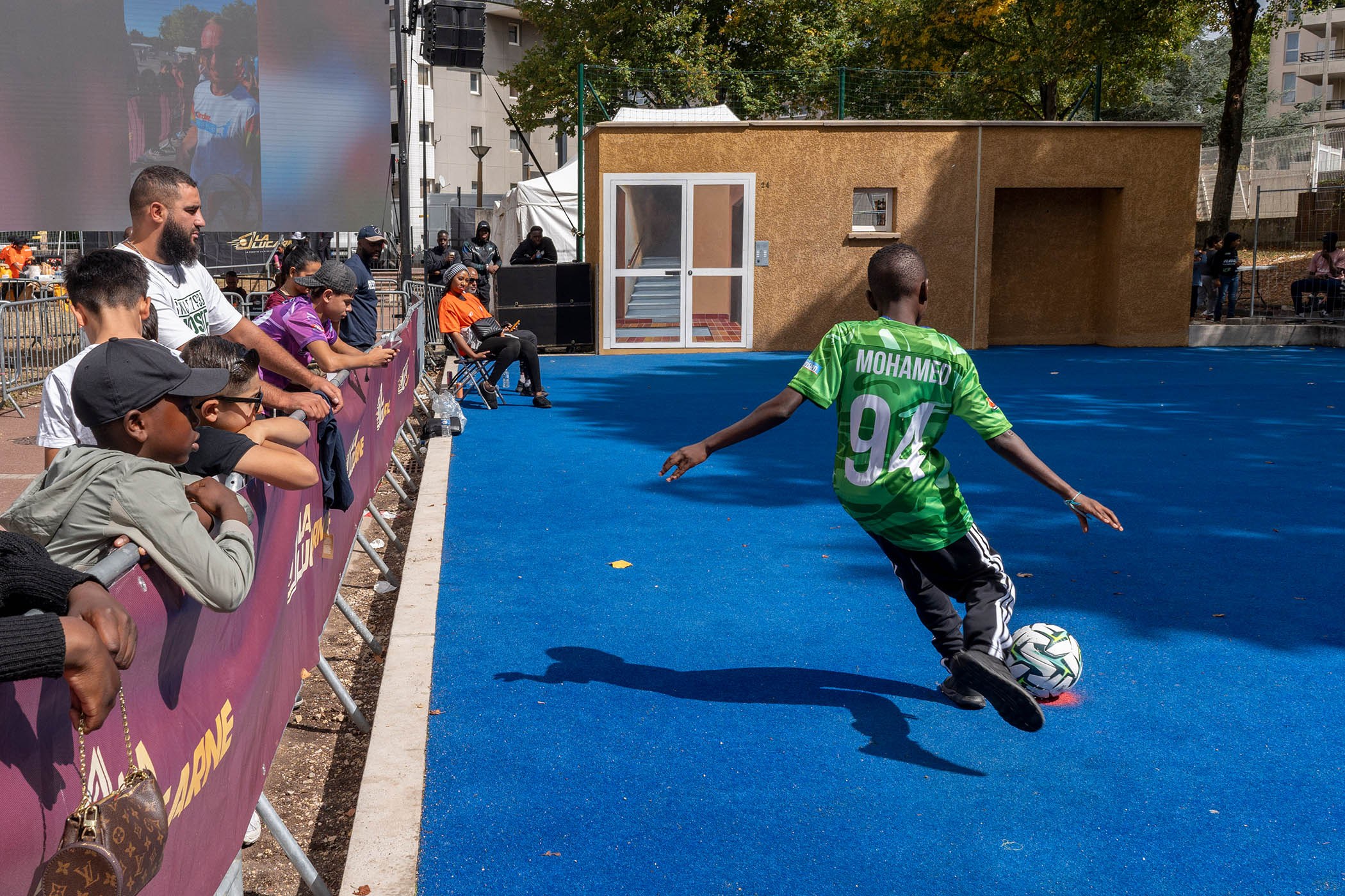 Football’s toughest spot kick is through a French window