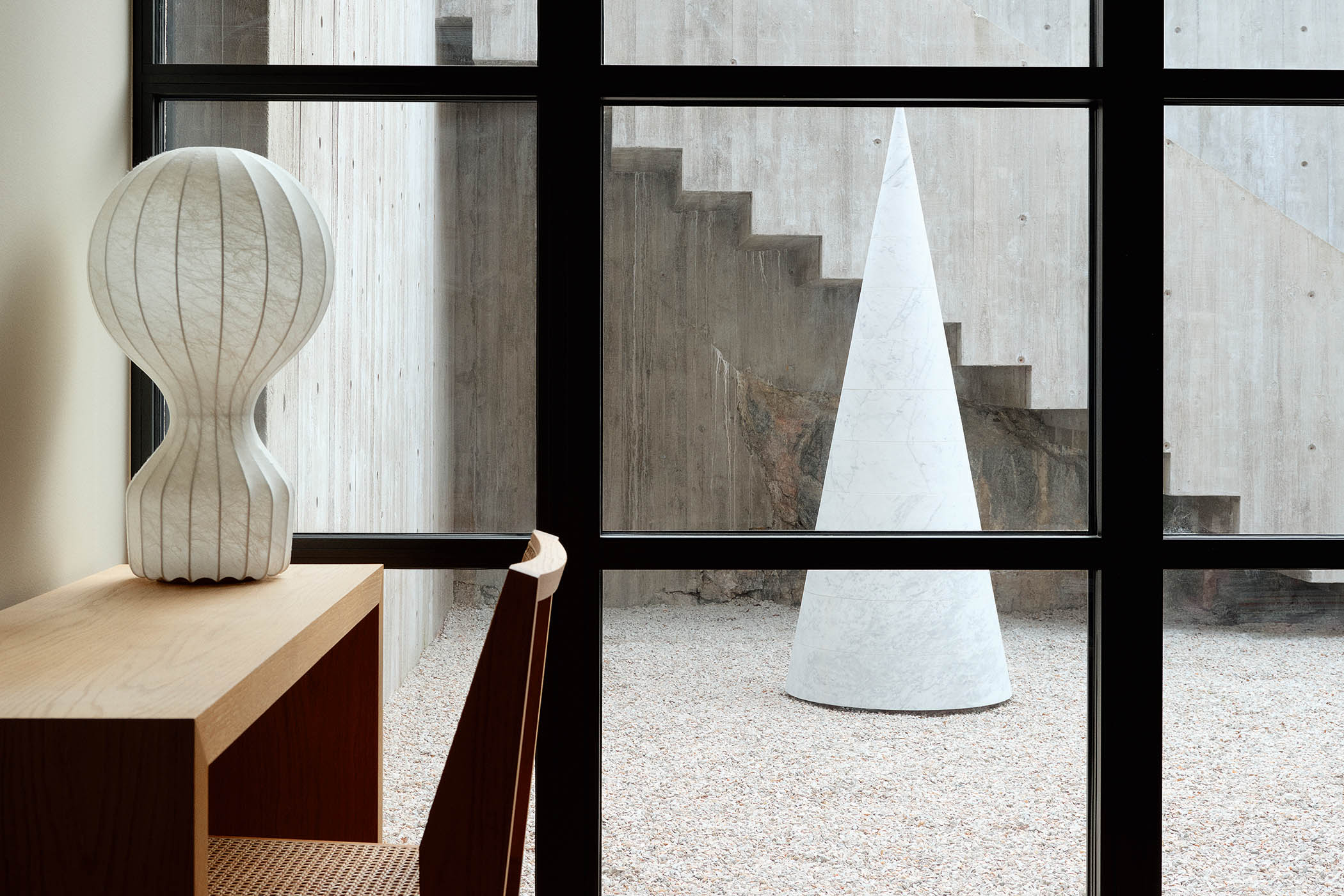 Rough with the smooth: a creative couple’s Swedish home