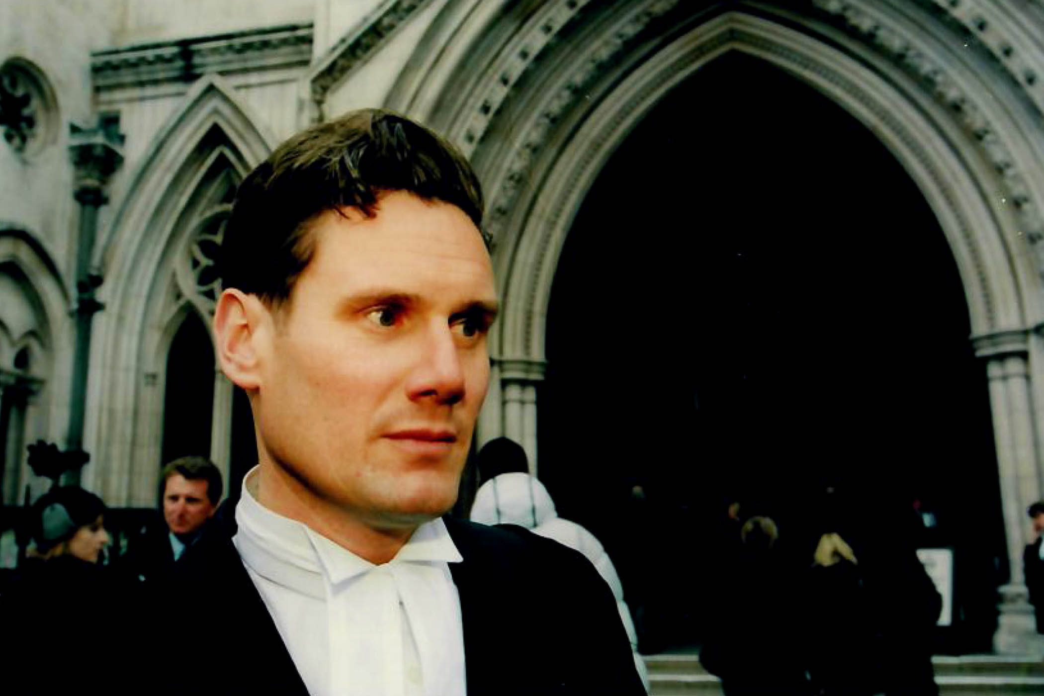 Keir Starmer, pictured at his graduation, long considered the ECHR his ‘lode star’, says his biographer