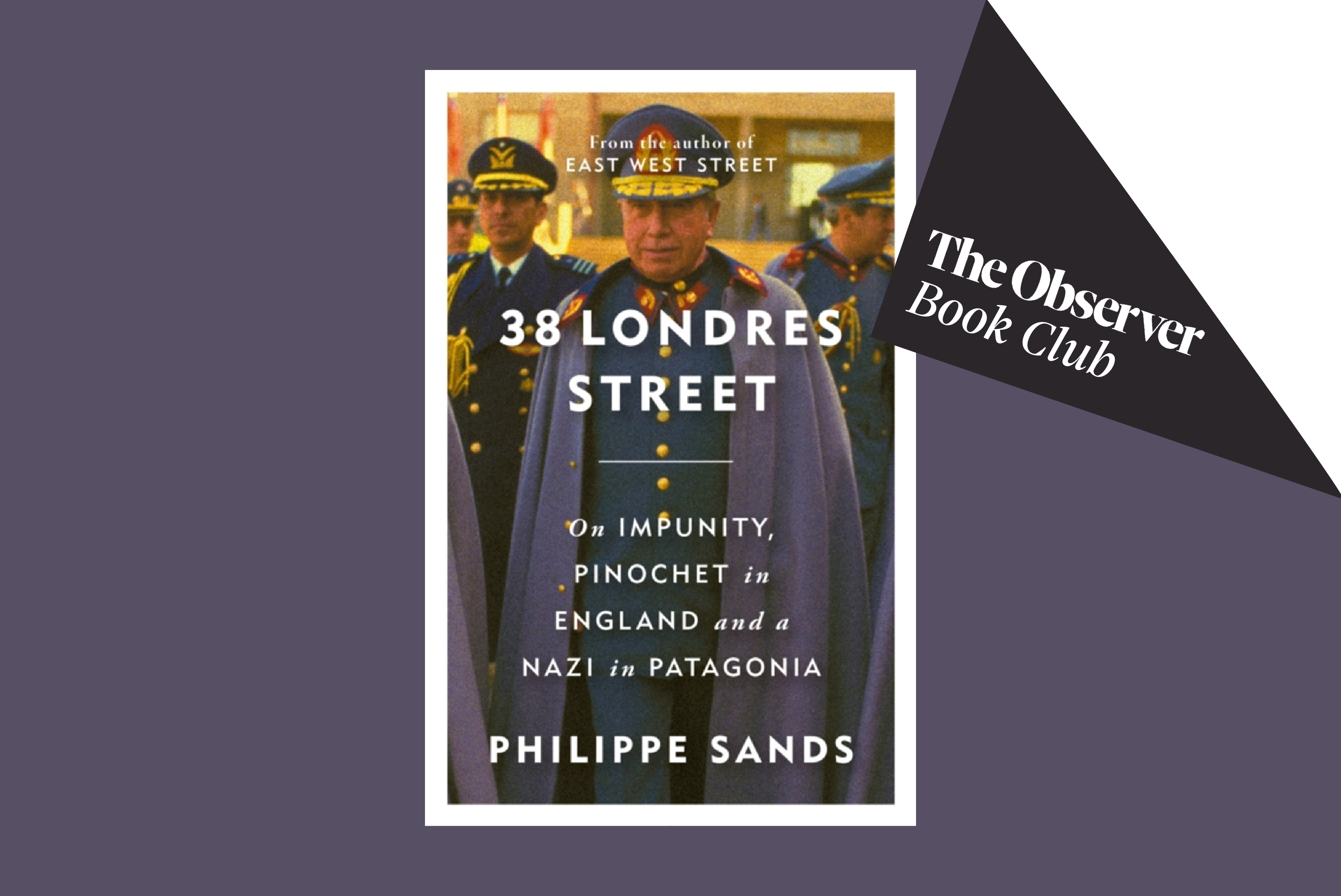 The Observer Book Club with Philippe Sands poster