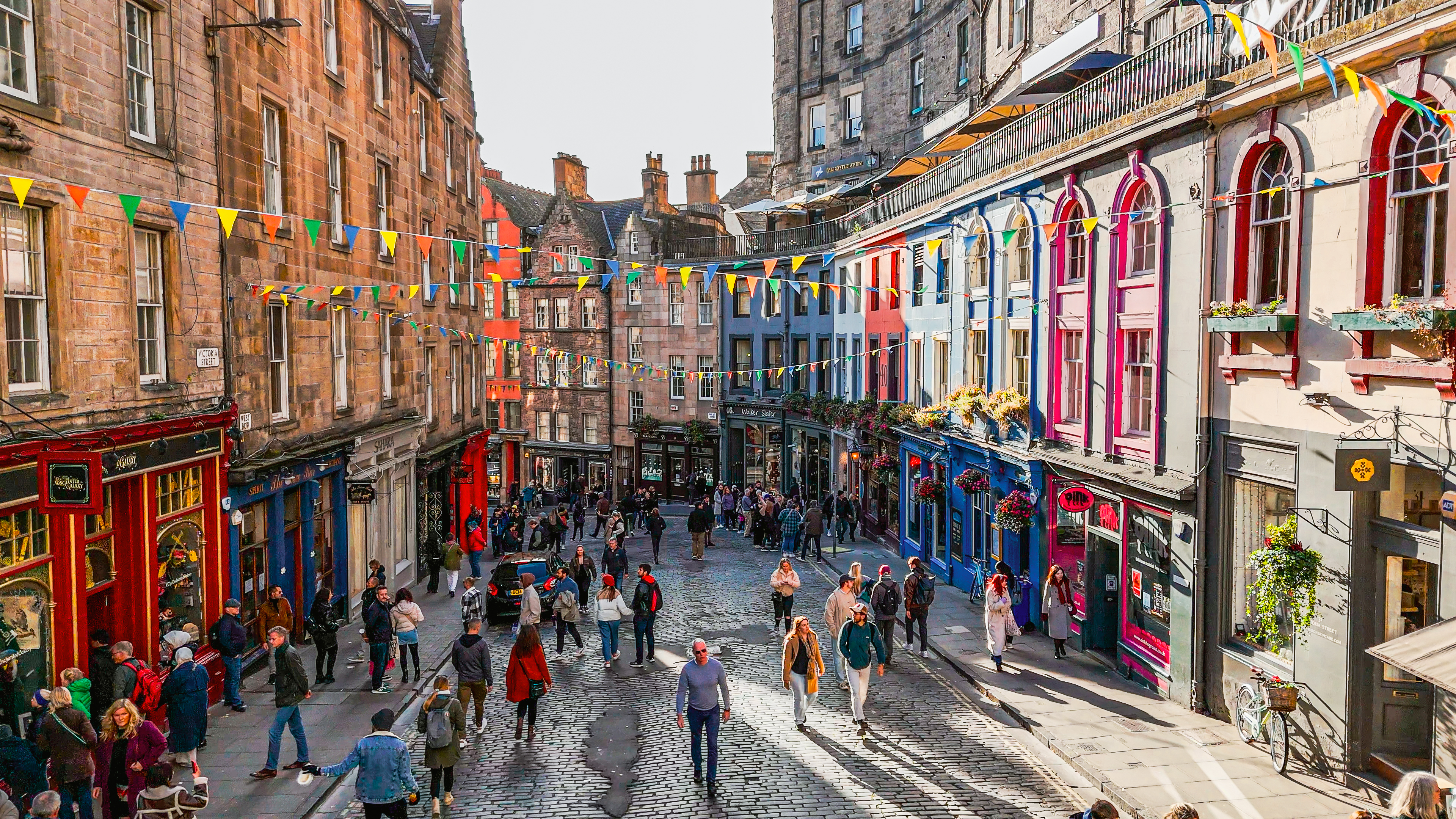 Just visiting: Edinburgh
