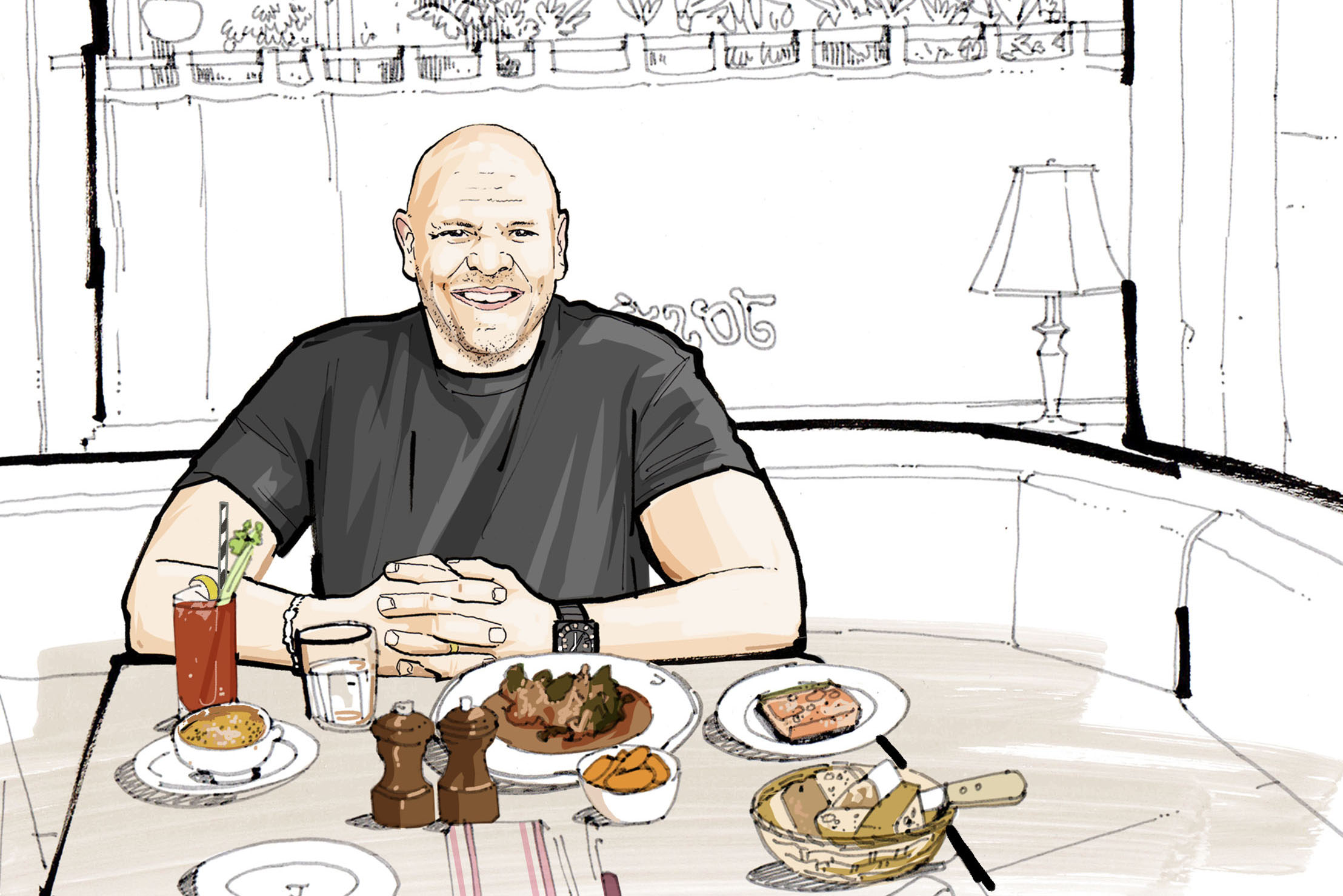 A table for… Tom Kerridge