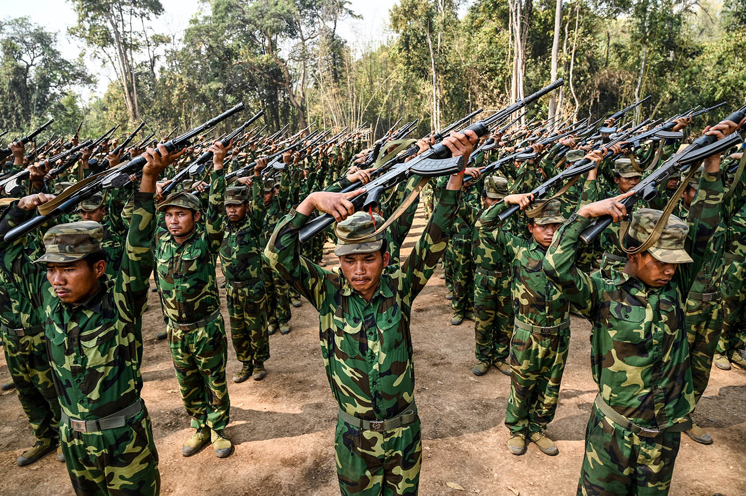 Junta calls for elections in a country it barely controls